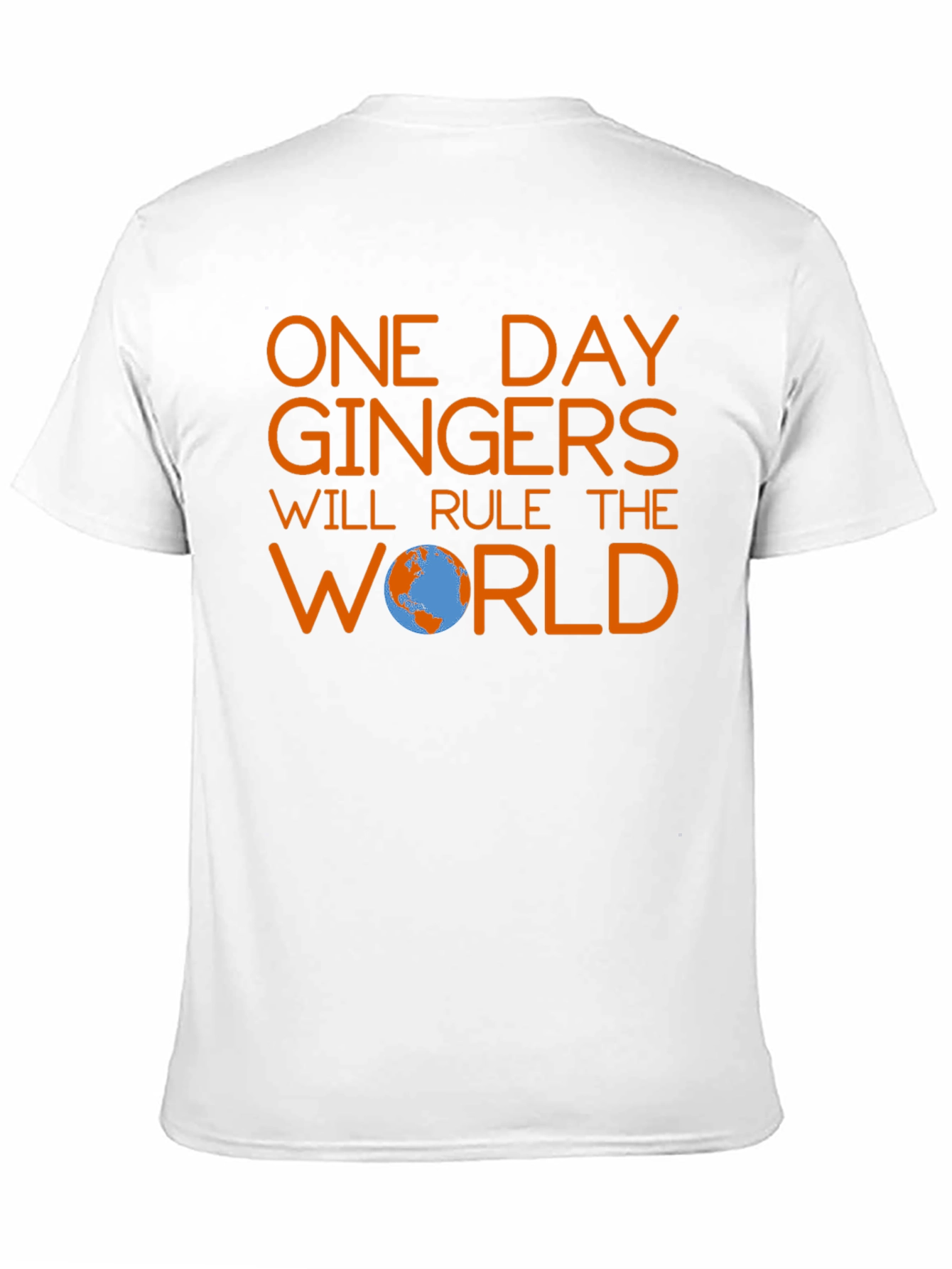 Black Ginger Rule World Black T-Shirt view 11