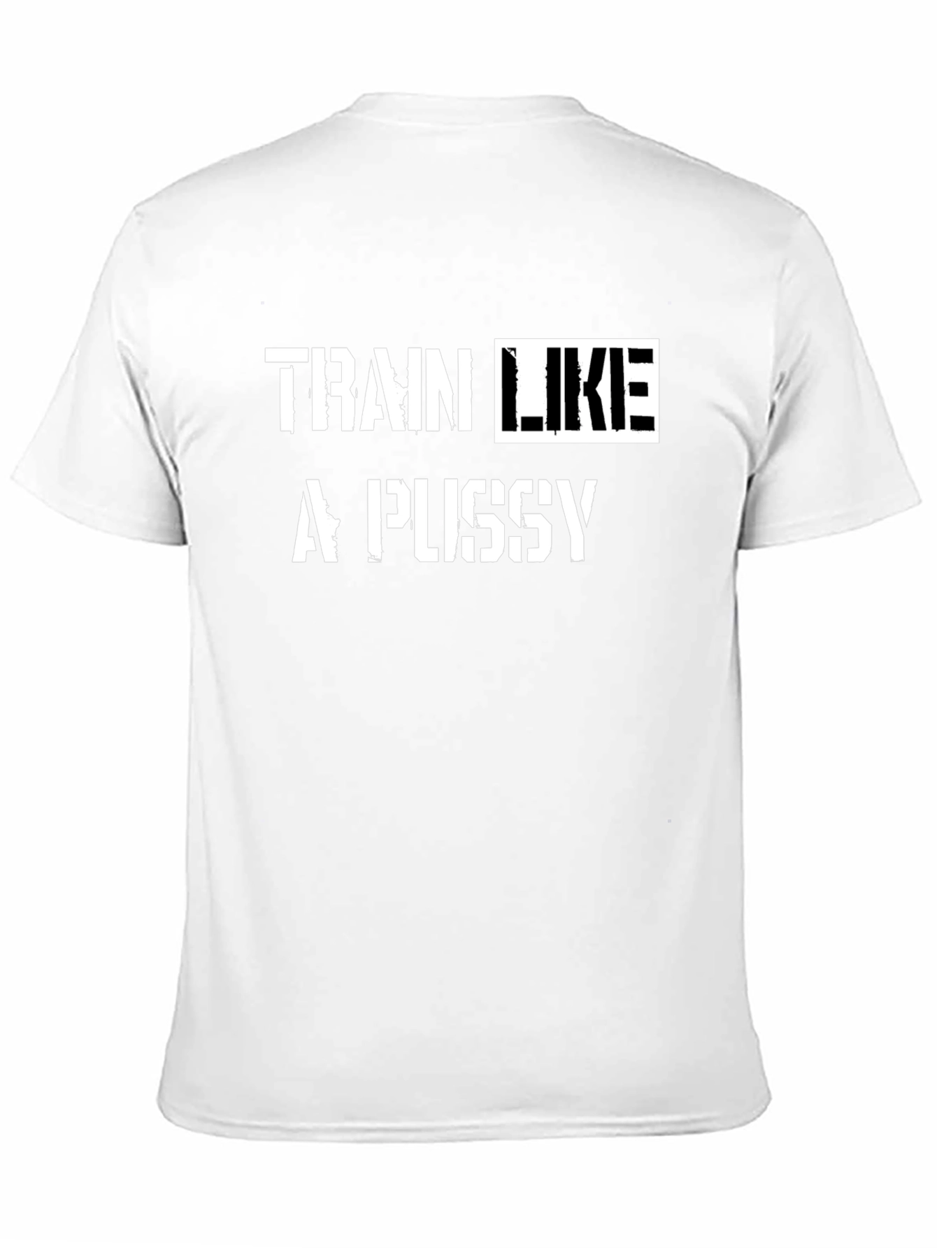 Black Train Like a P*ssy Graphic Tee - Bold Statement Shirt view 11