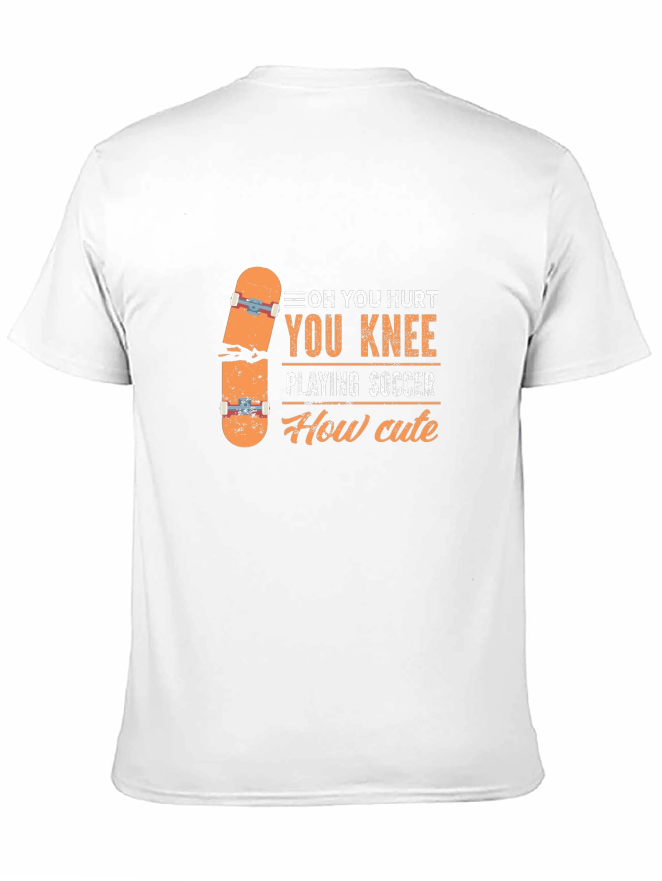 Black OH YOU HURT YOU KNEE T-Shirt view 11
