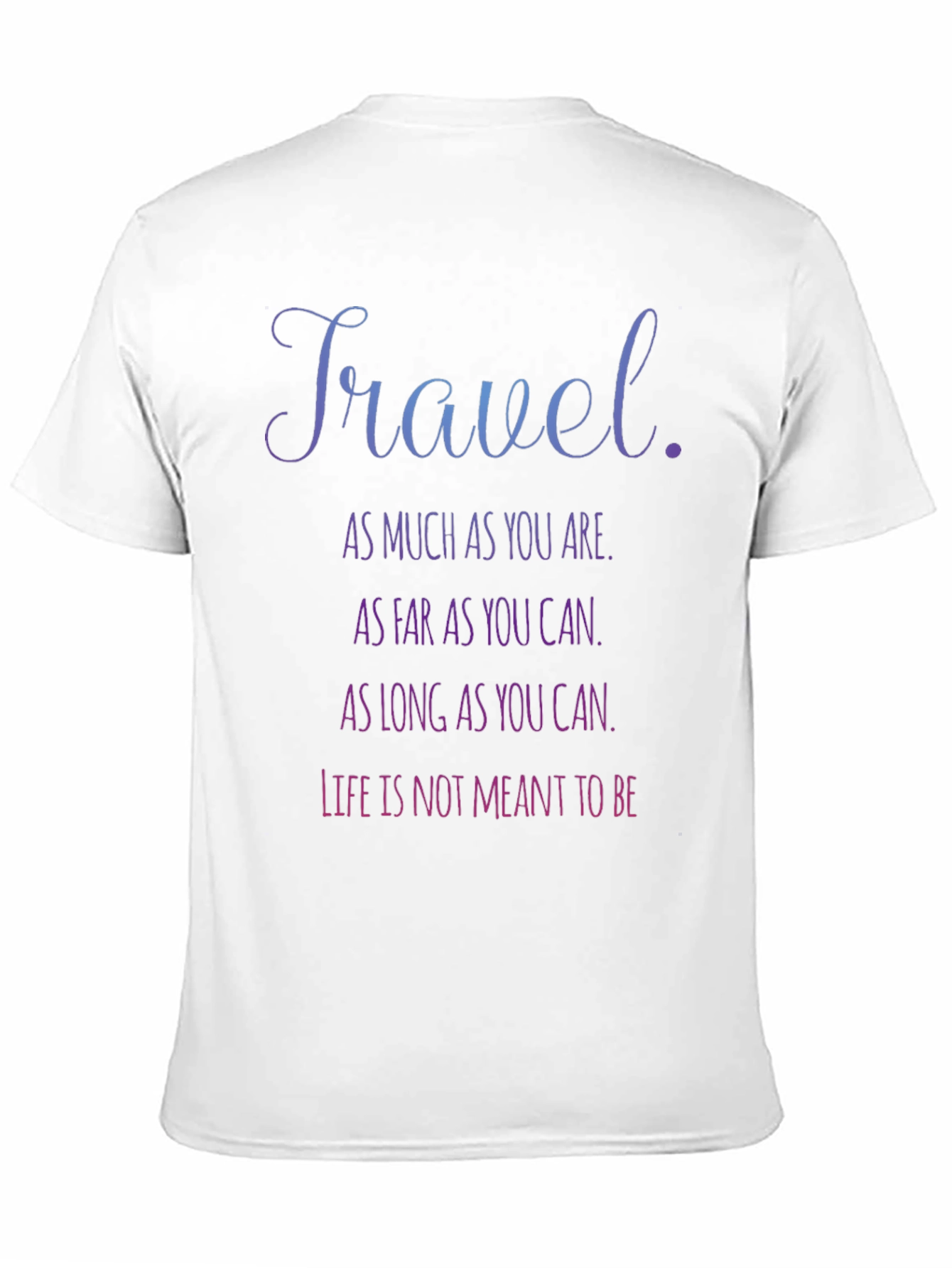 Black Travel Inspiration T-Shirt - Explore the World view 11
