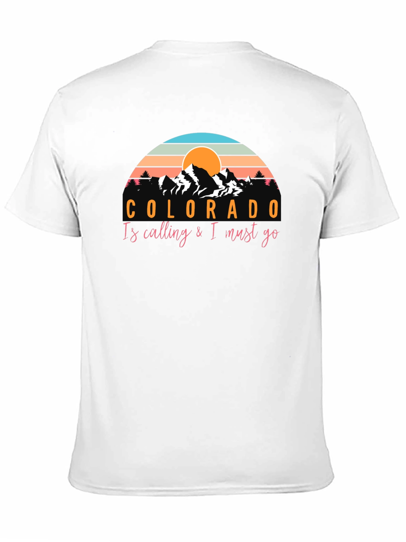 Colorado Calling Graphic Tee - Nature Lover's T-Shirt - 11