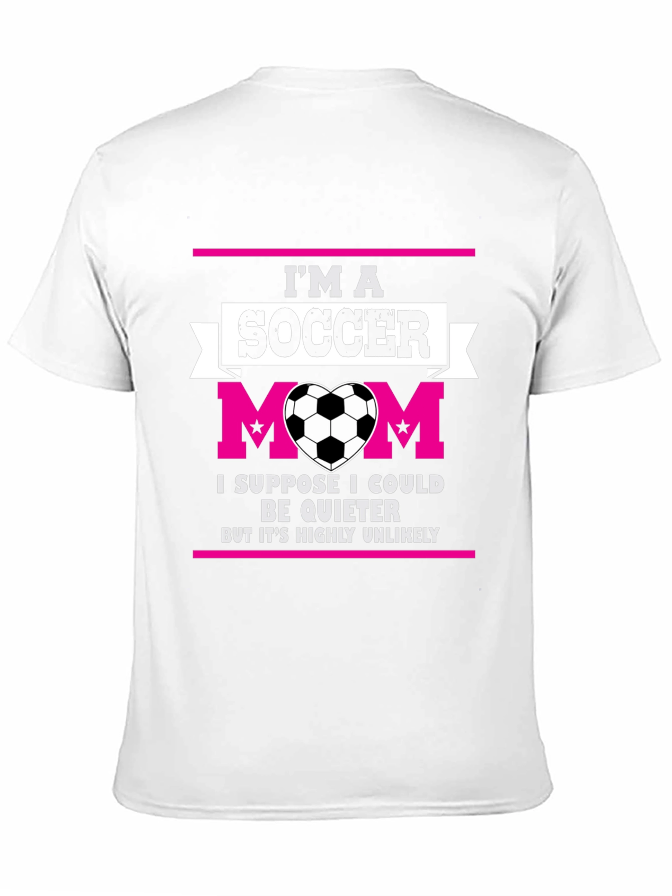 Black I'm a Soccer Mom T-Shirt view 11