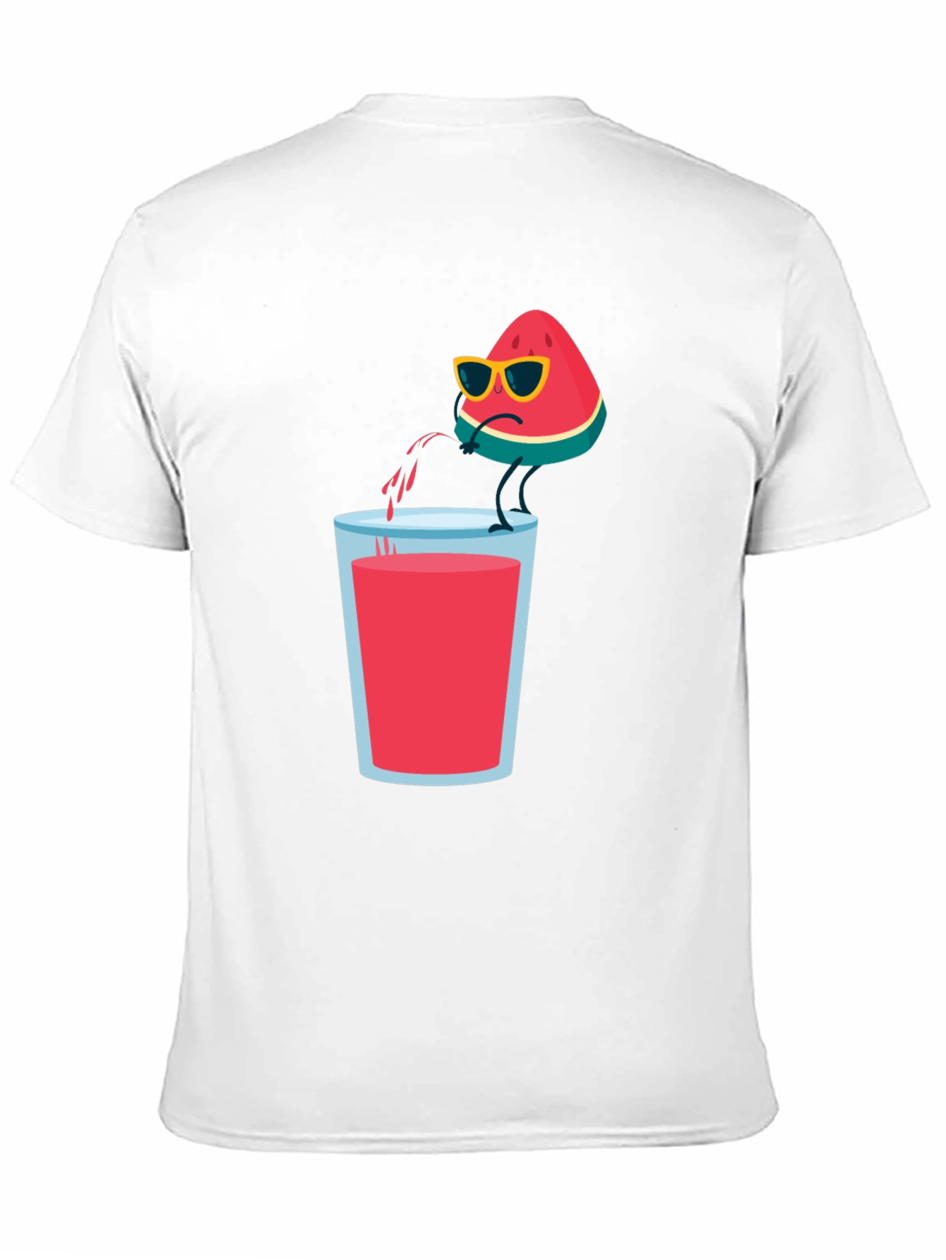 Black Cool Watermelon T-Shirt view 11