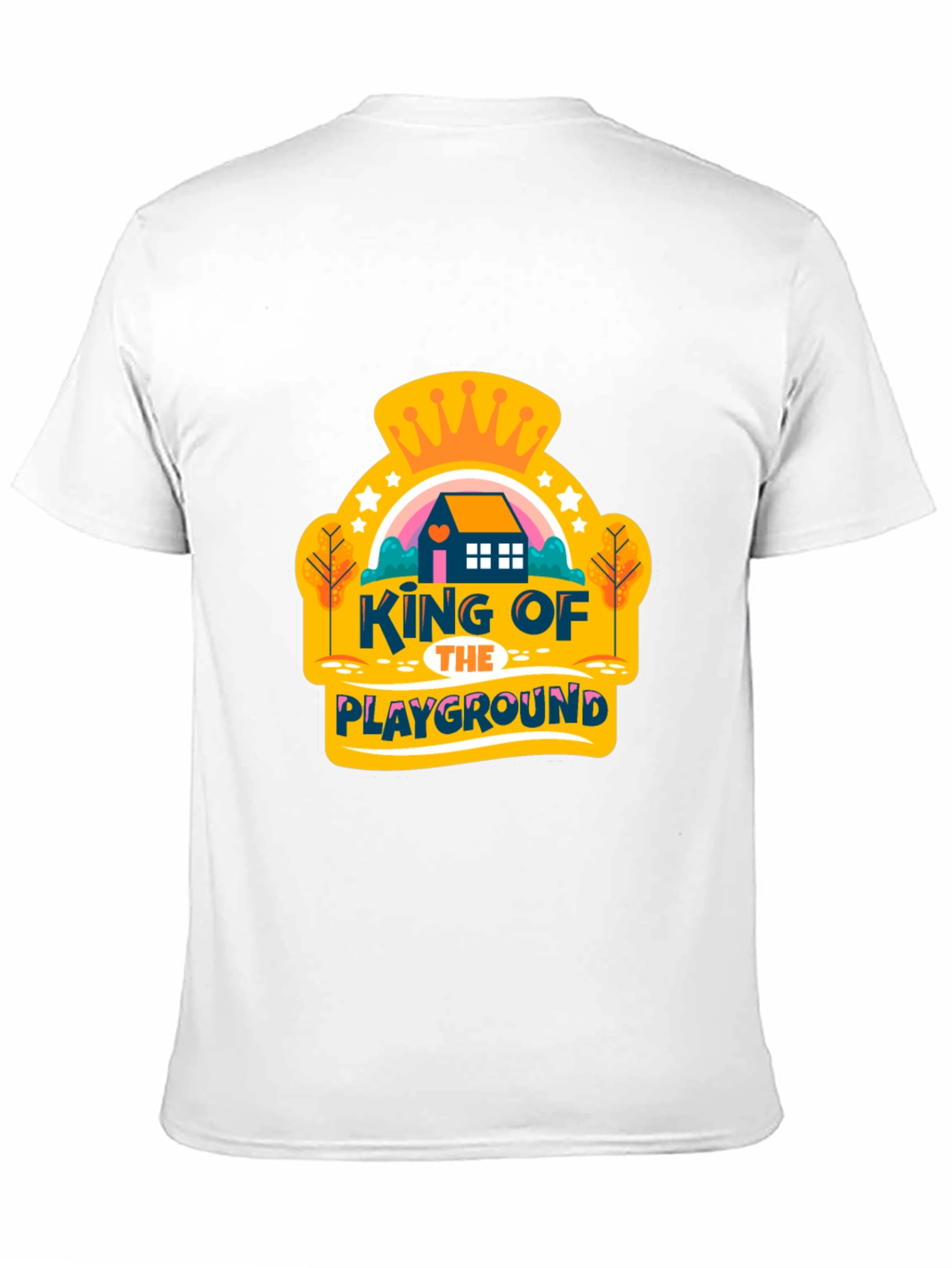 Black King of the Playground Graphic Tee view 11