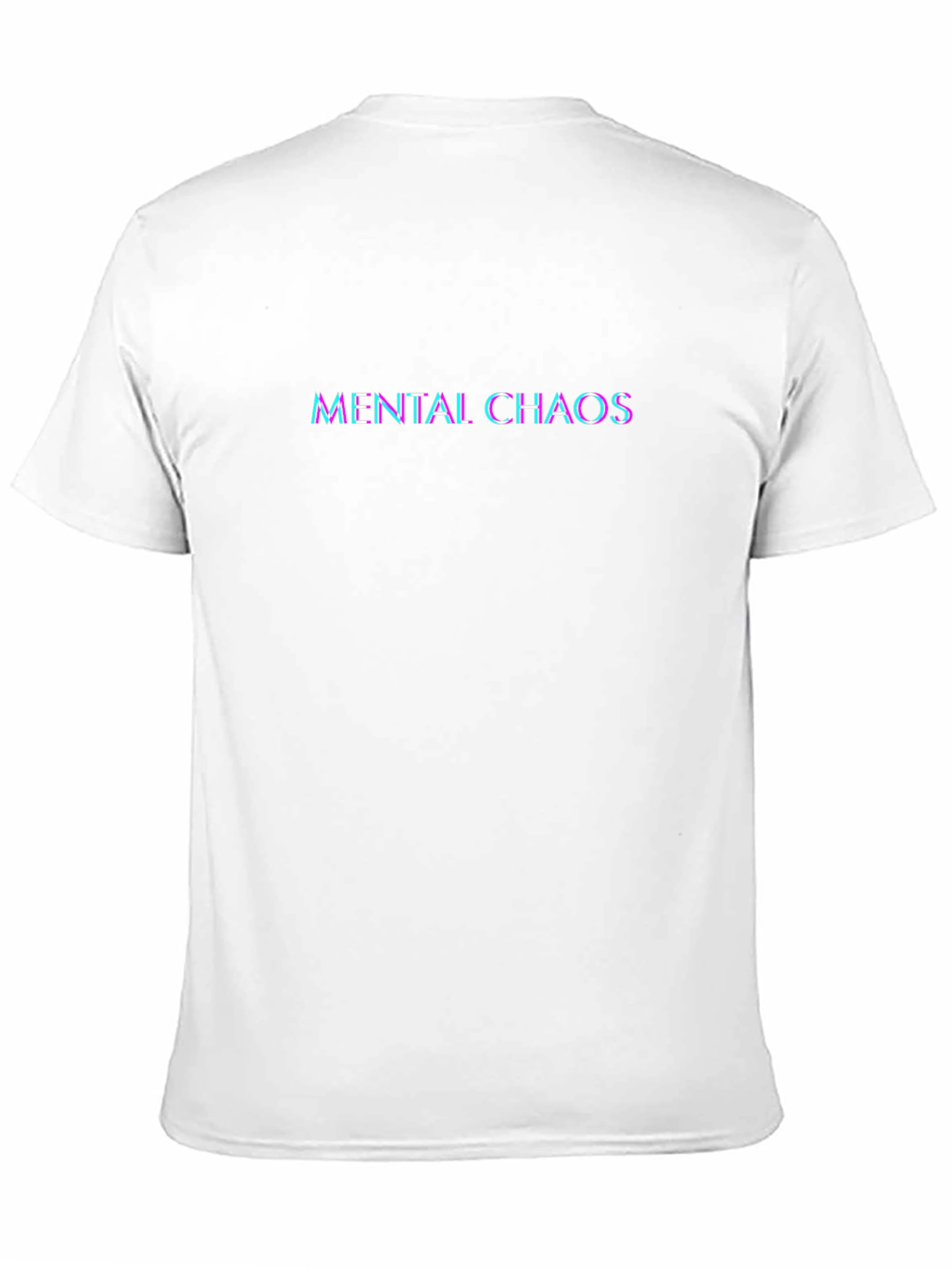 Black Mental Chaos Graphic Tee - Edgy Style view 11