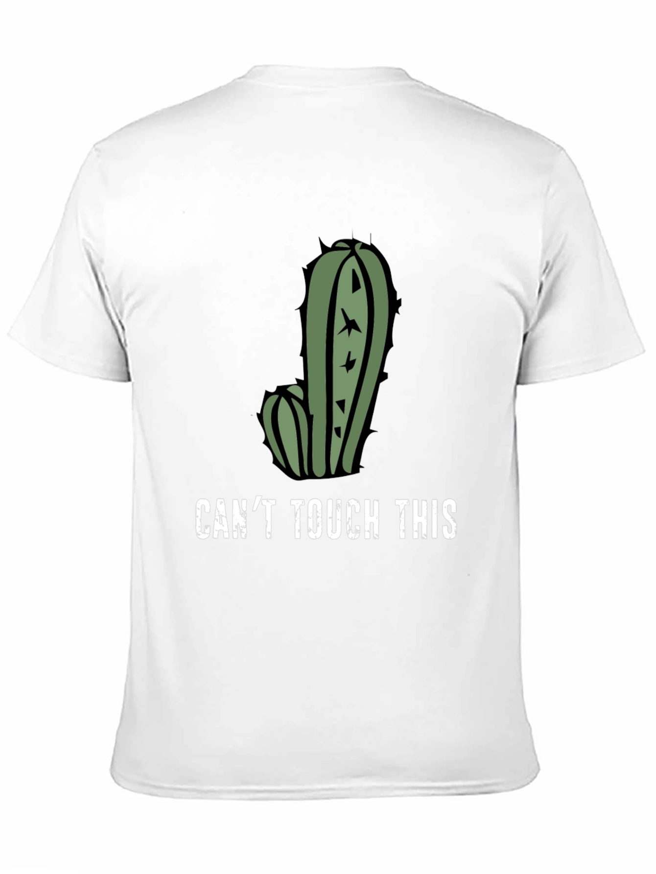 Black Can't Touch This Cactus Graphic T-Shirt view 11