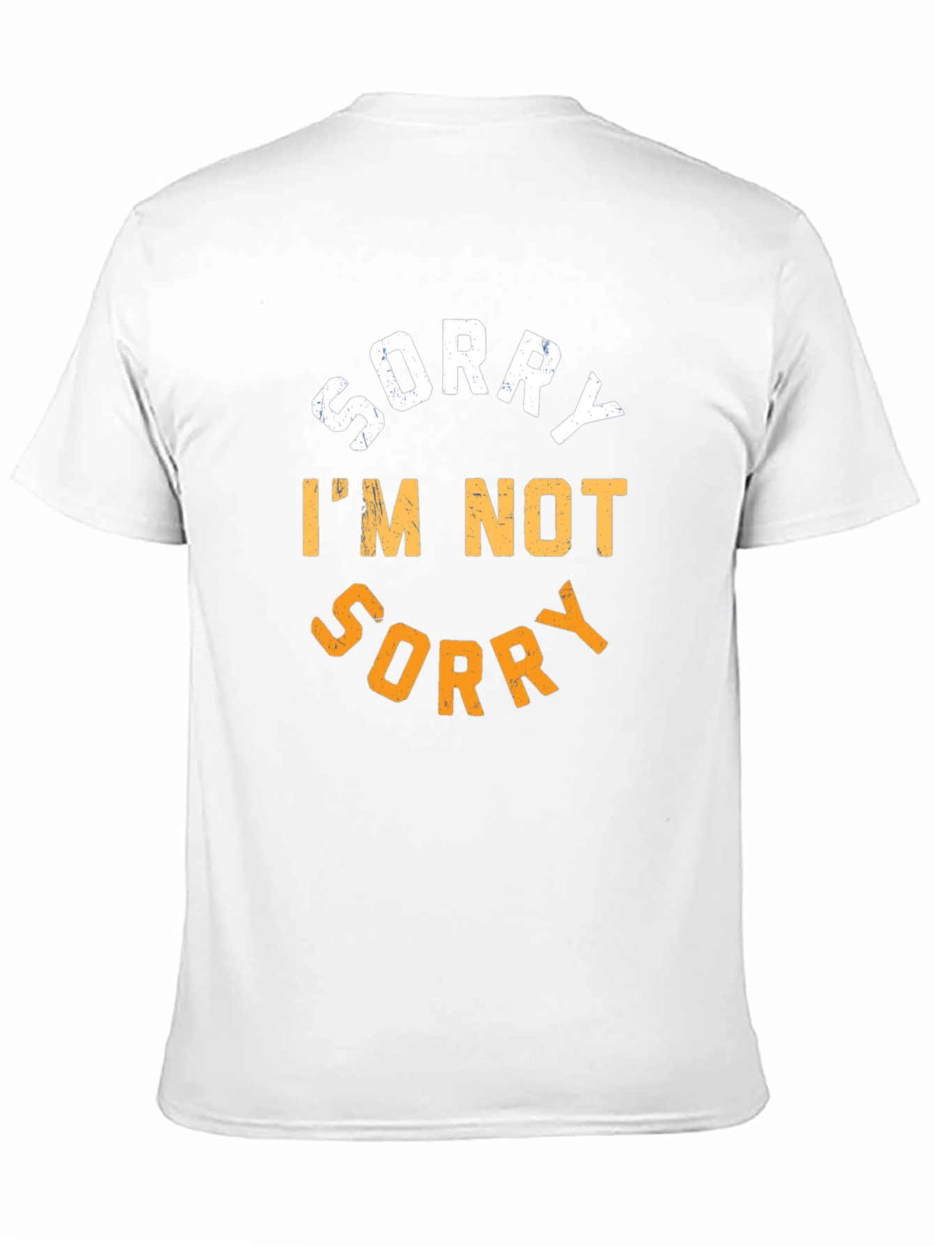 Black Sorry I'm Not Sorry Graphic T-Shirt view 11