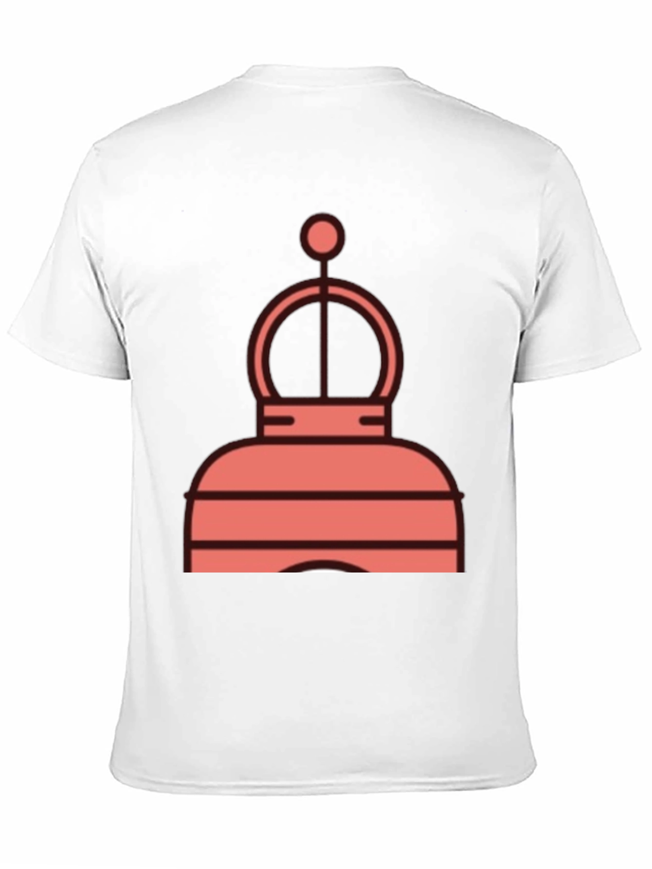 Black Abstract Crown Graphic T-Shirt - Modern Style view 11