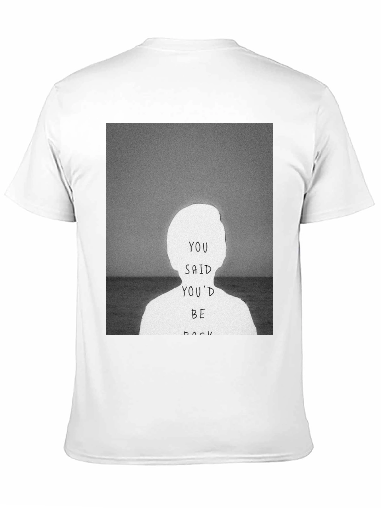 Black You Said You'd Be Back Graphic Tee view 11