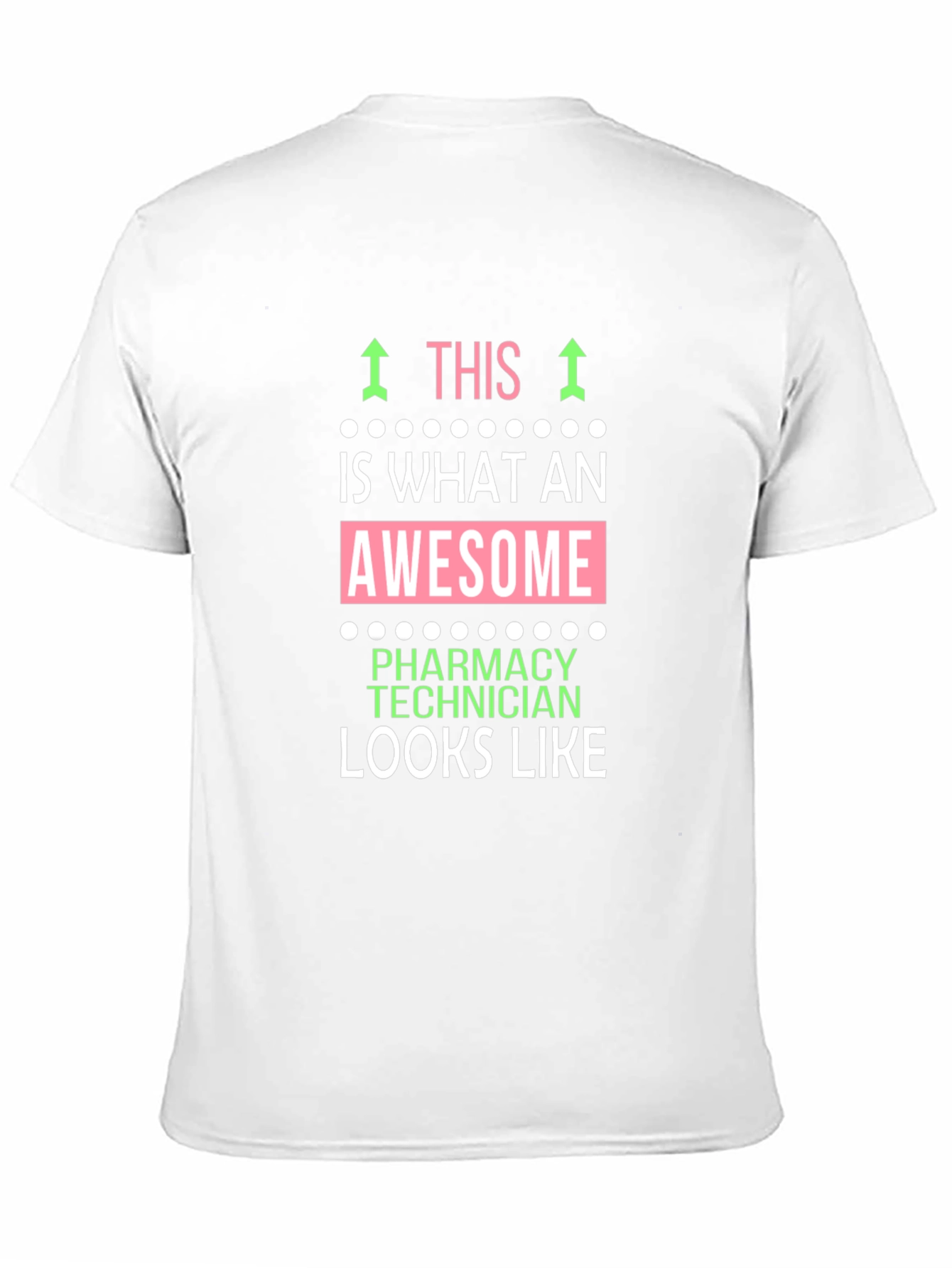 Black Awesome Pharmacy Technician T-Shirt view 11