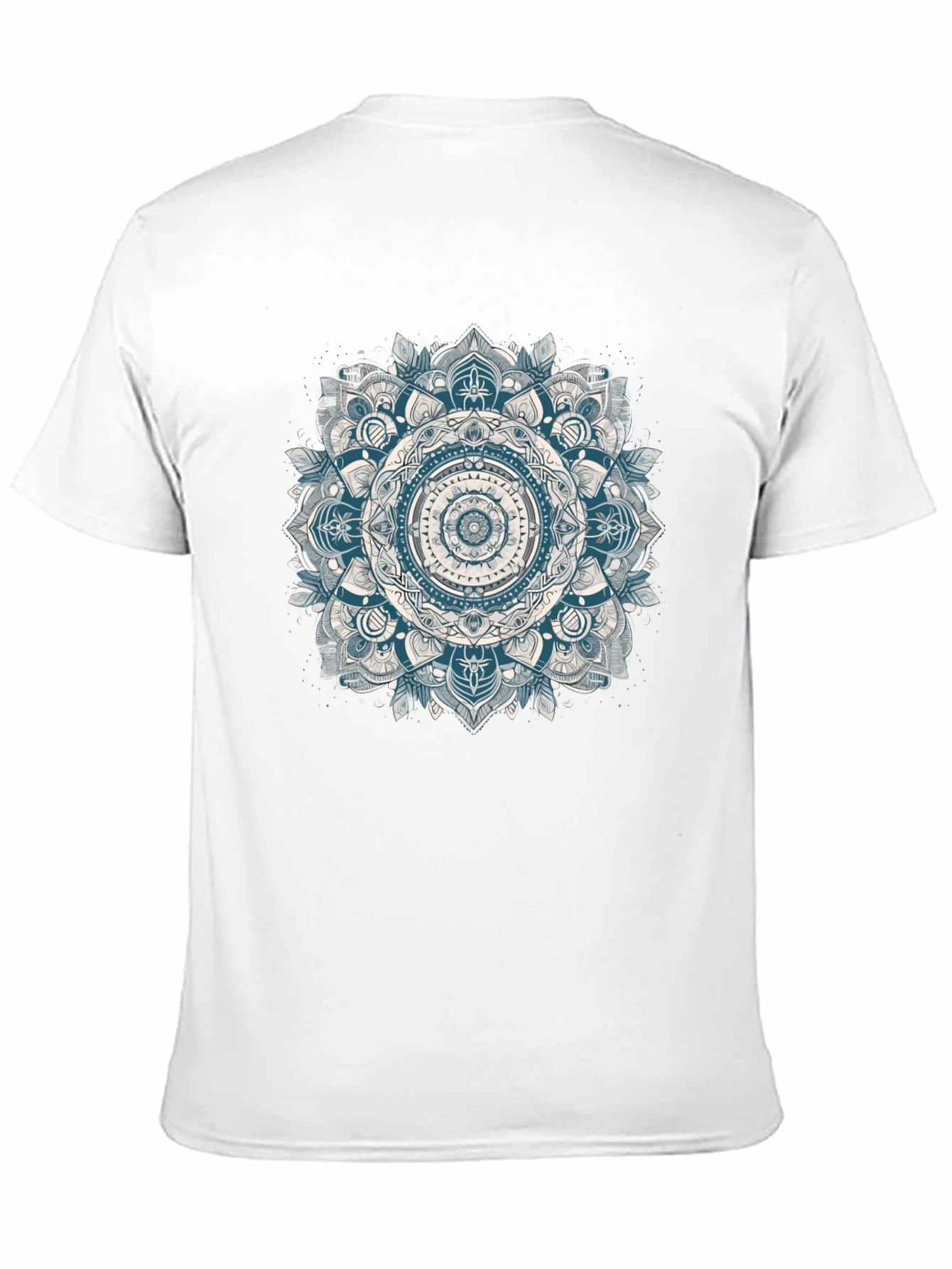 Black Mandala Graphic Black T-Shirt view 11