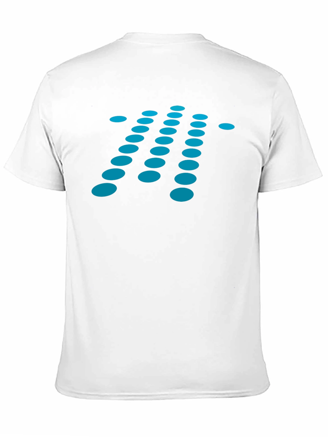 Black Abstract Pattern Black T-Shirt view 11