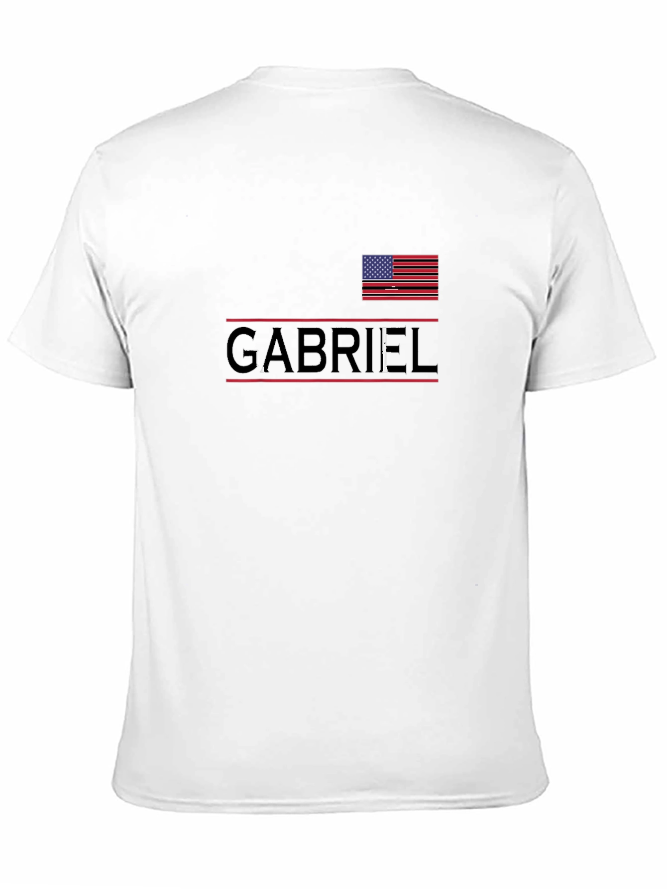 Black Patriotic Gabriel T-Shirt view 11