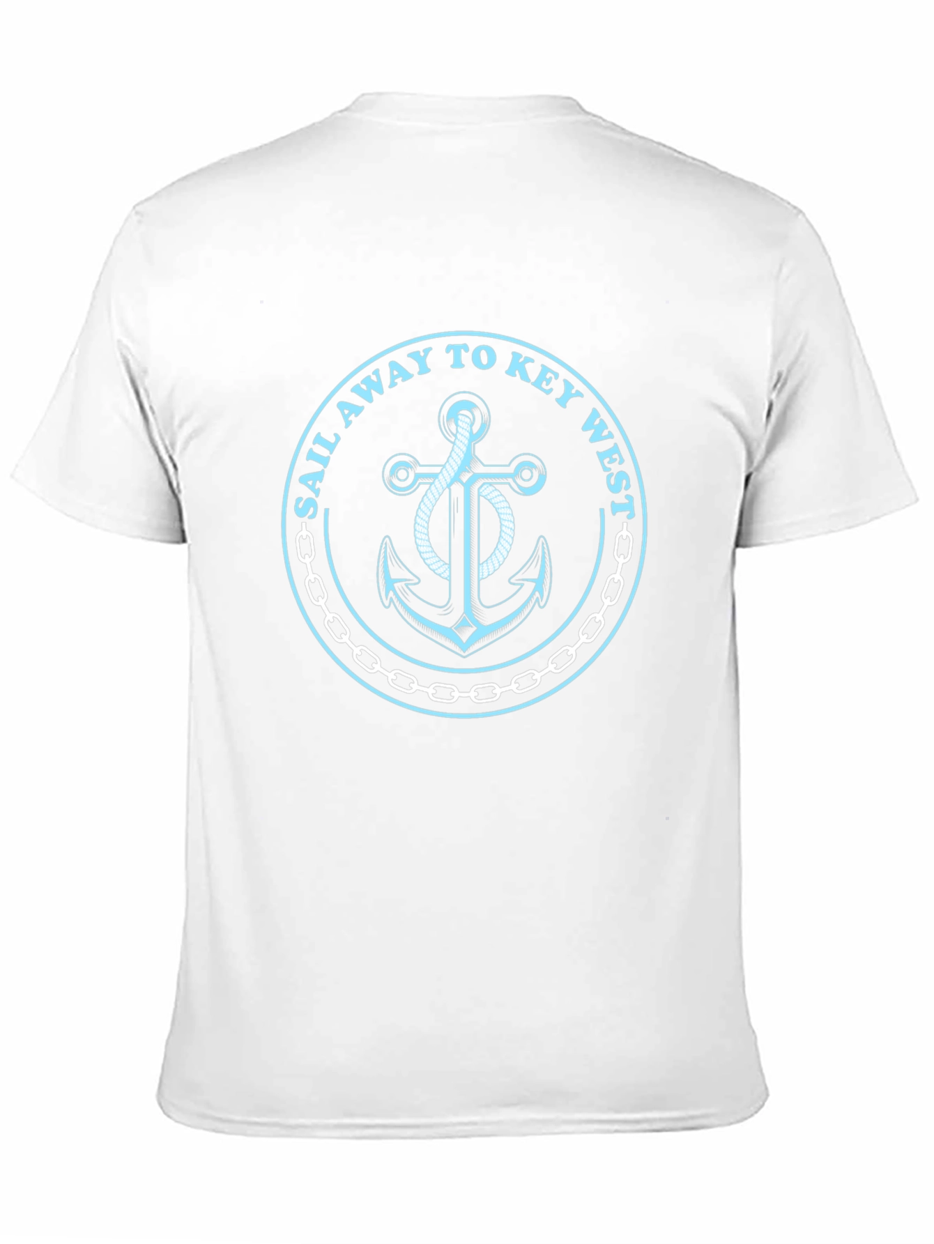 Sail Away to Key West Black T-Shirt - 11