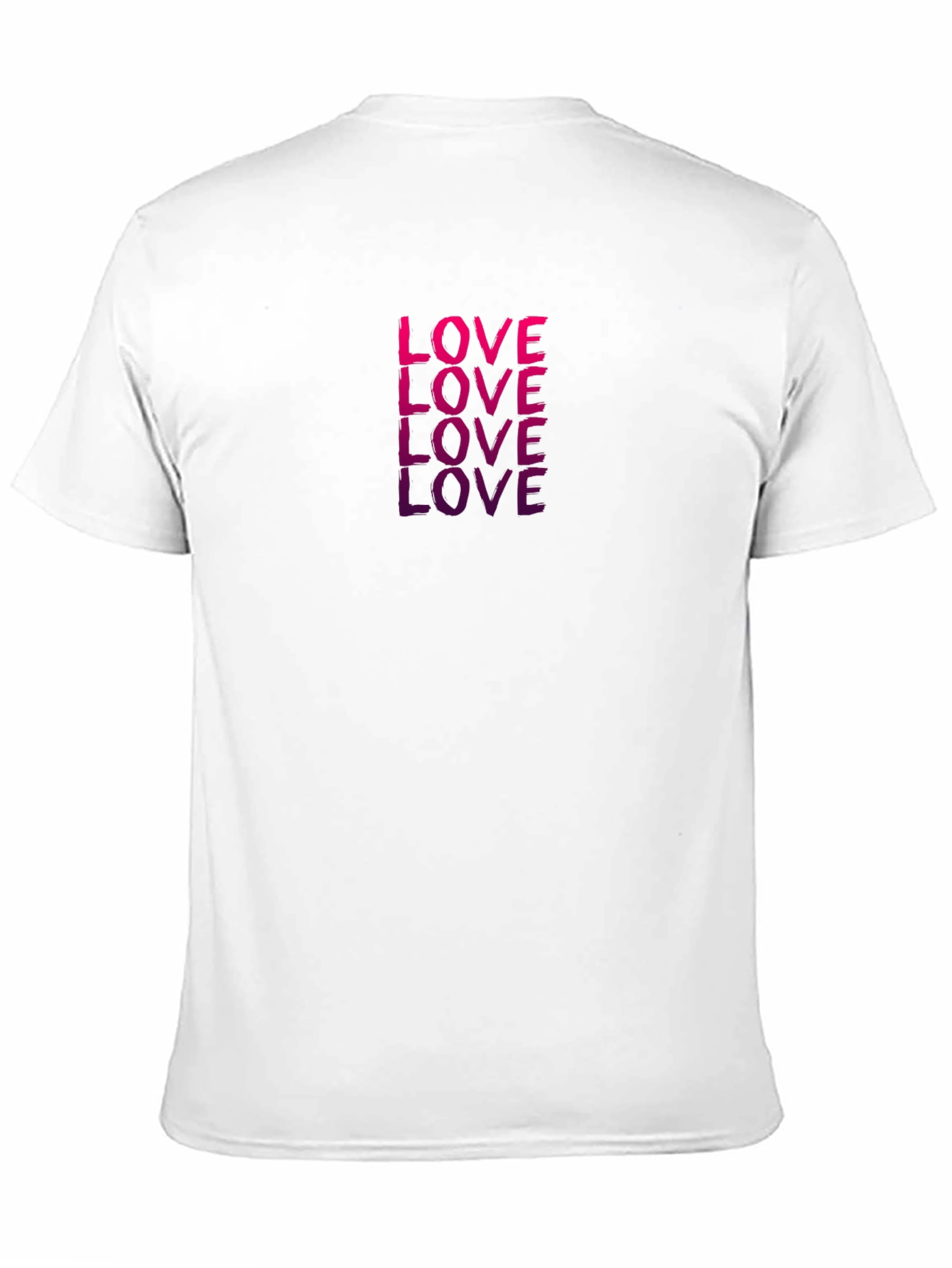 Black Love Graphic Print Tee - Black Short Sleeve T-Shirt view 11