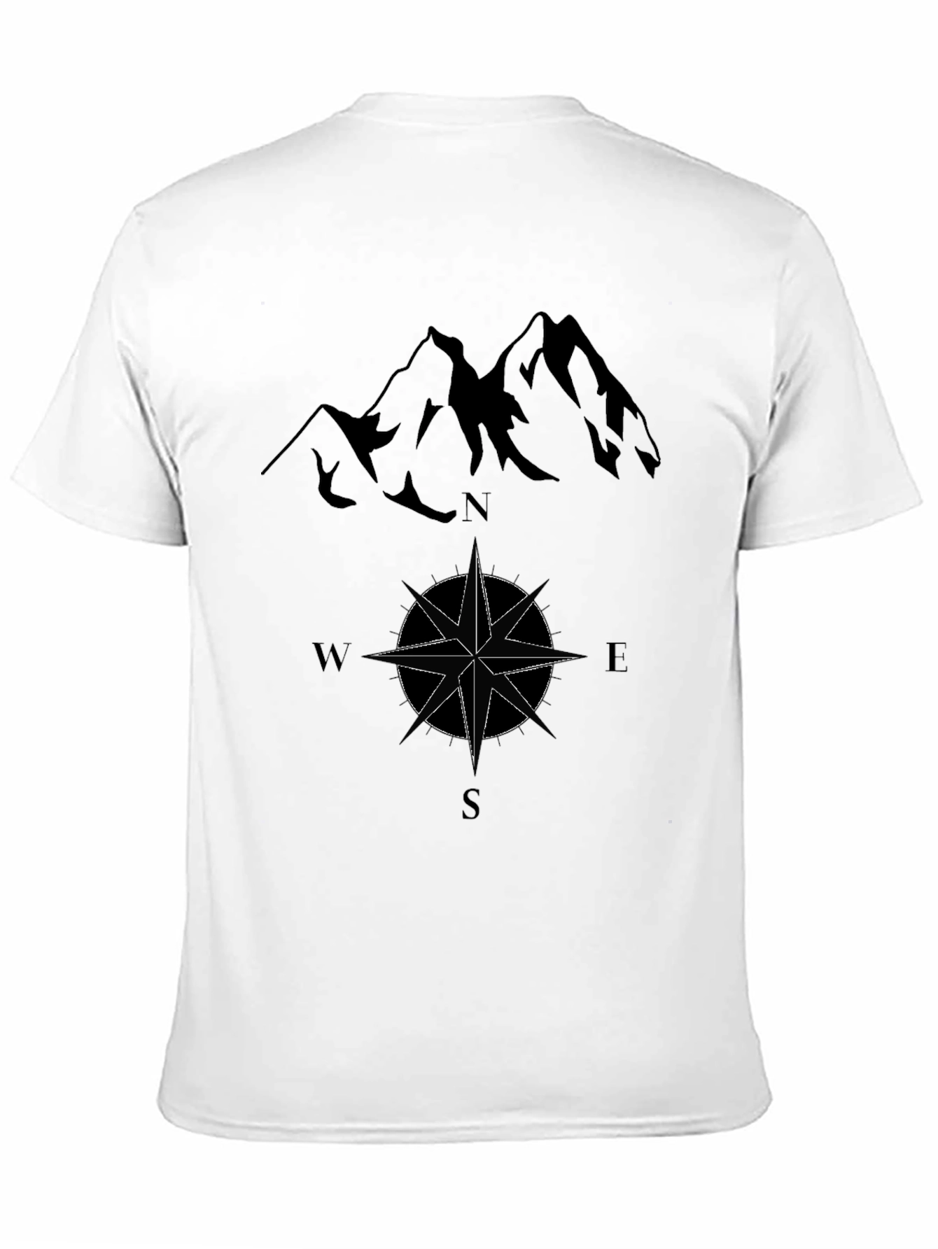 Black Mountain & Compass Graphic Tee view 11