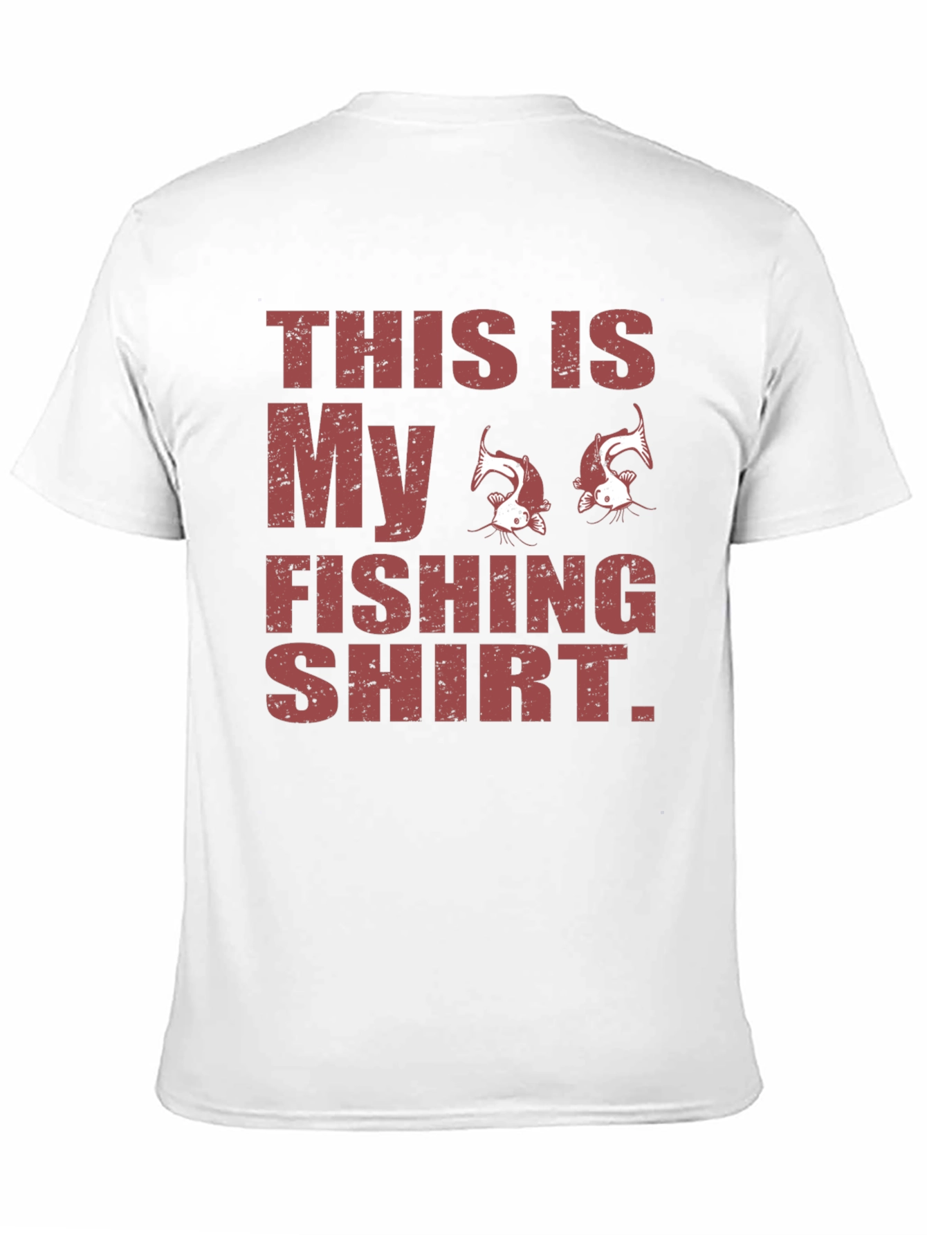 Black Funny Fishing Shirt - Men's Novelty Graphic Tee view 11