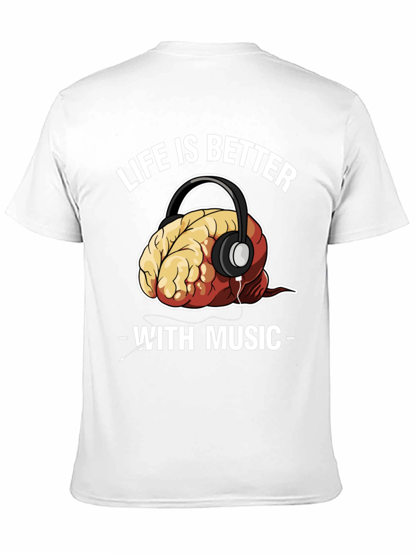 Black Life is Better with Music T-Shirt view 11