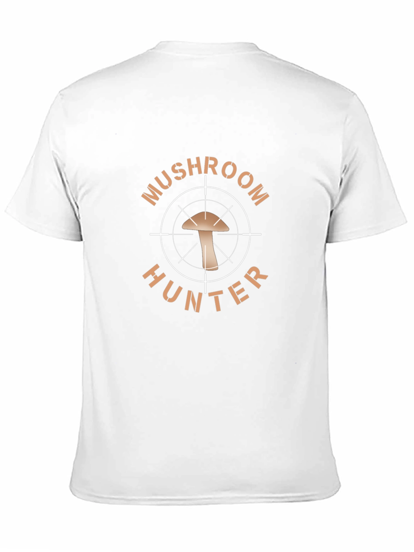 Black Mushroom Hunter T-Shirt - Novelty Graphic Tee view 11