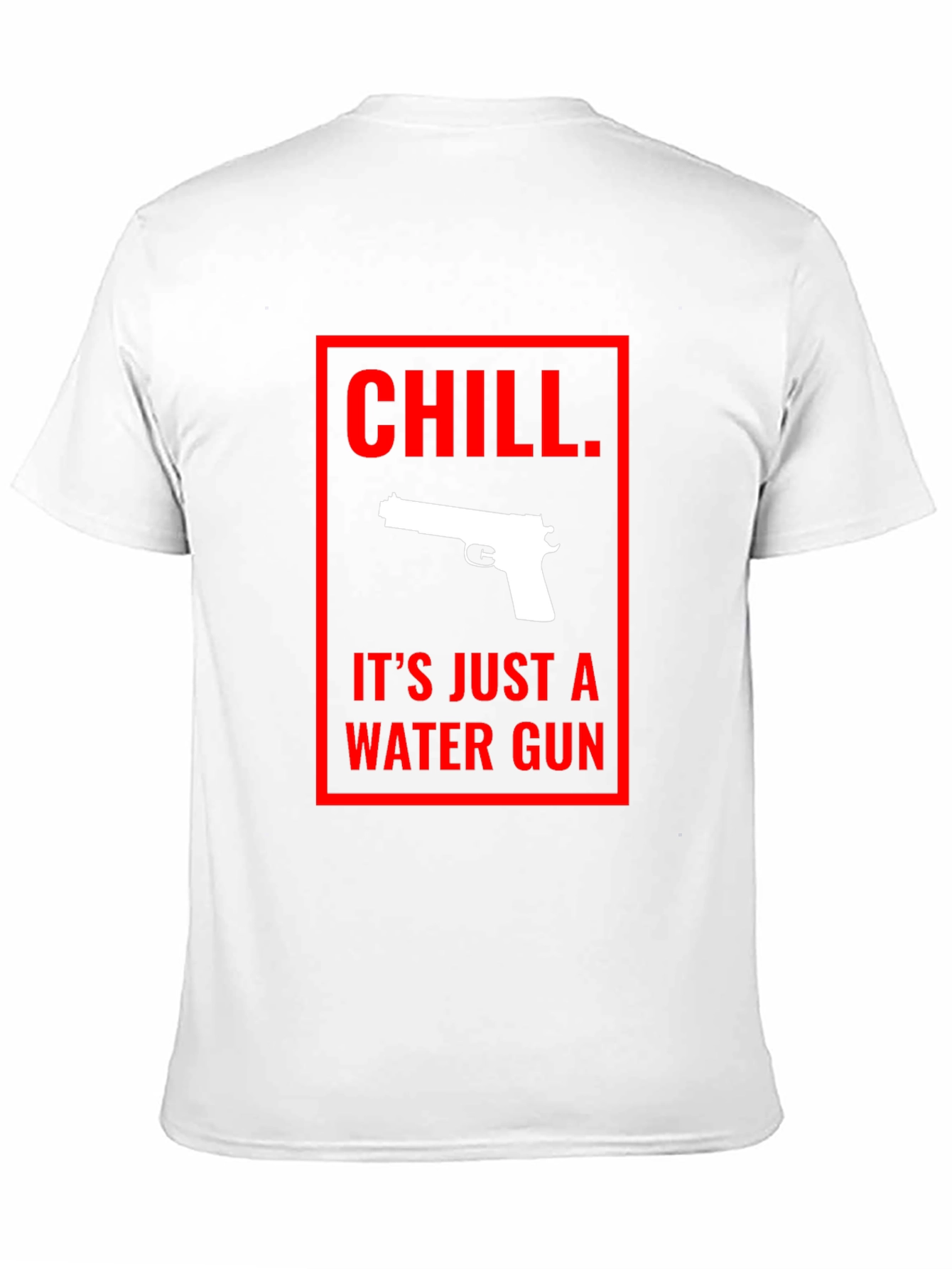 Black Chill Water Gun Graphic Tee - Black view 11