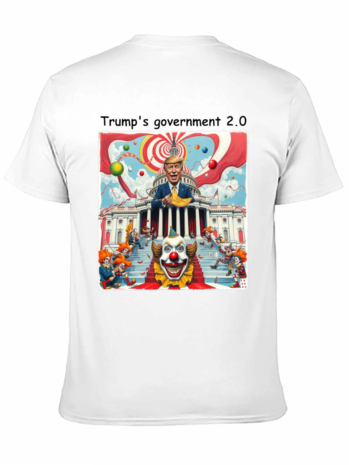 Black Trump's Government 2.0 T-Shirt view 11