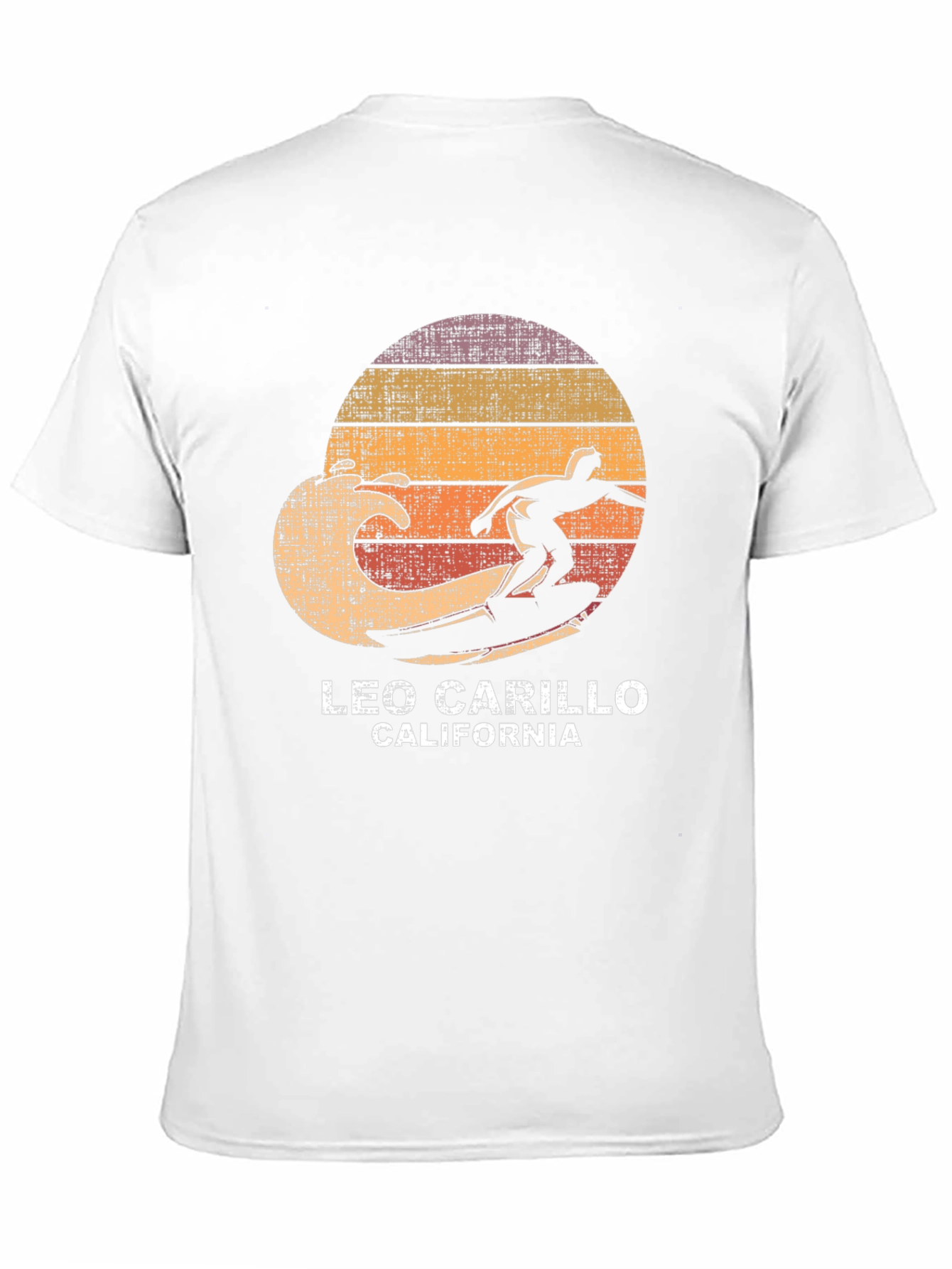 Black Retro Leo Carillo Surfer Graphic Tee view 11
