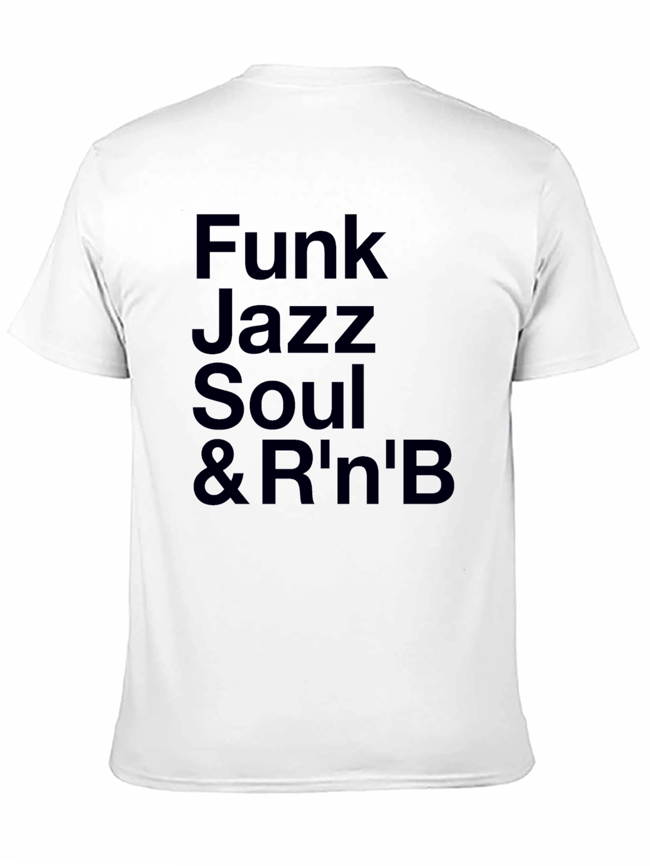 Black Funk Jazz Soul & R'n'B Black Graphic Tee view 11