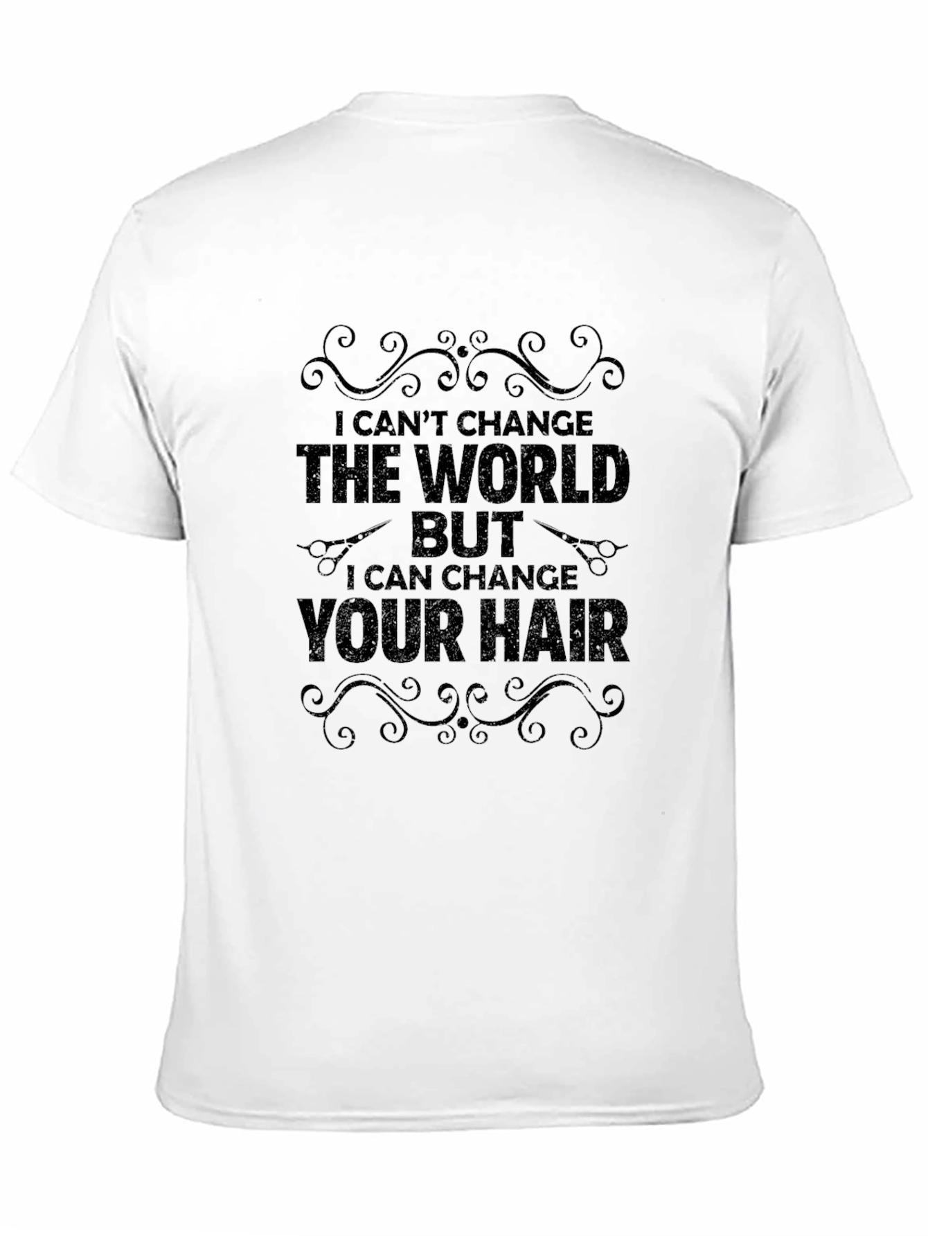 Black Hair Stylist T-Shirt: I Can Change Your Hair view 11
