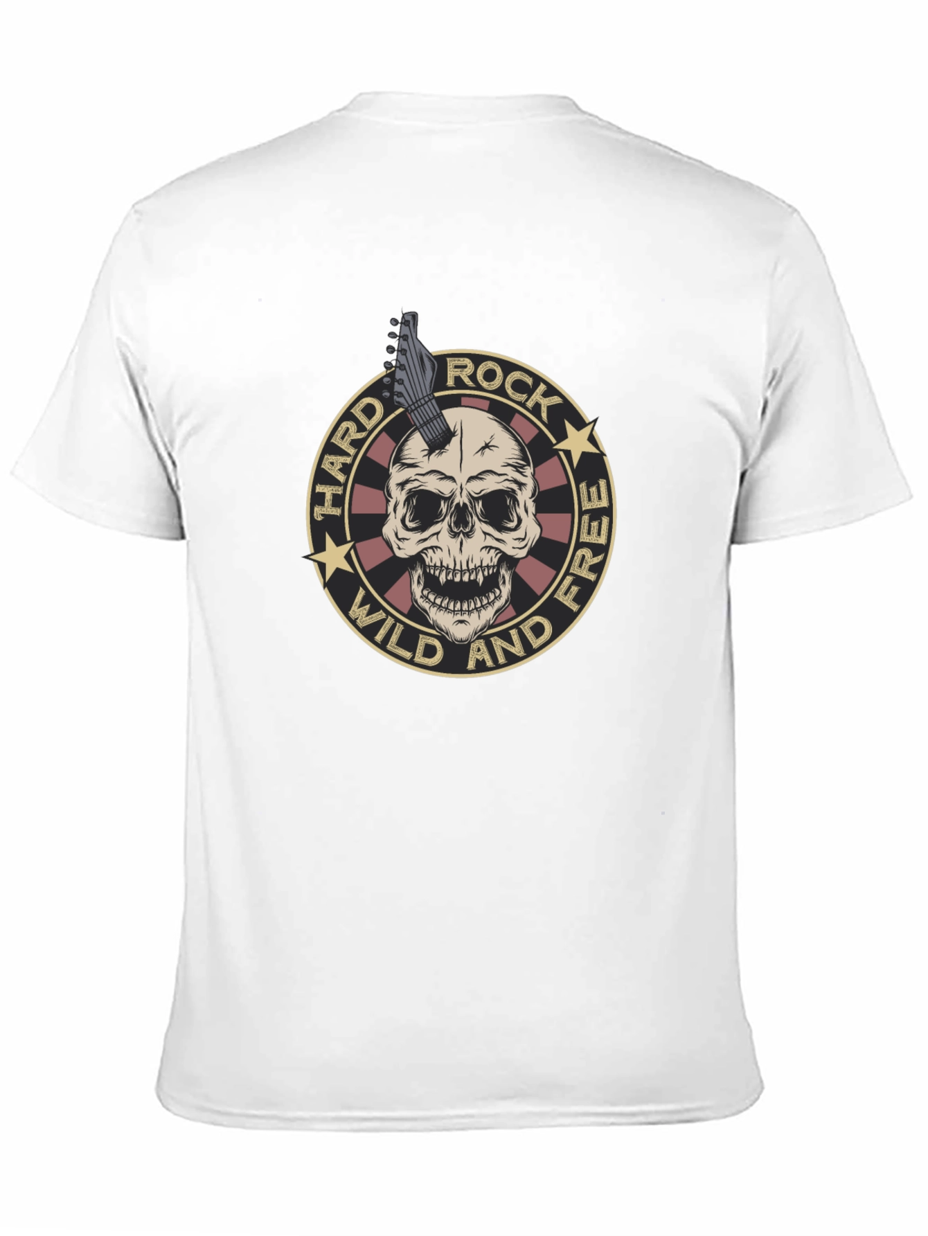 Black Hard Rock Skull Graphic Tee - Wild & Free view 11