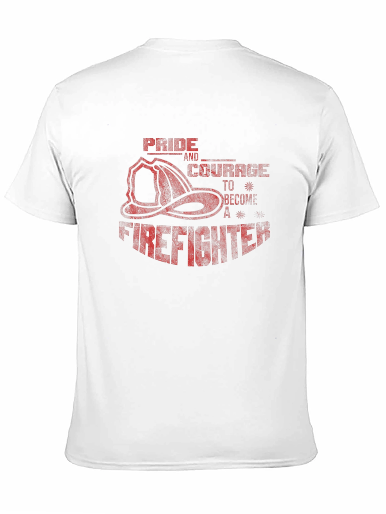 Black Firefighter Pride Black T-Shirt view 11