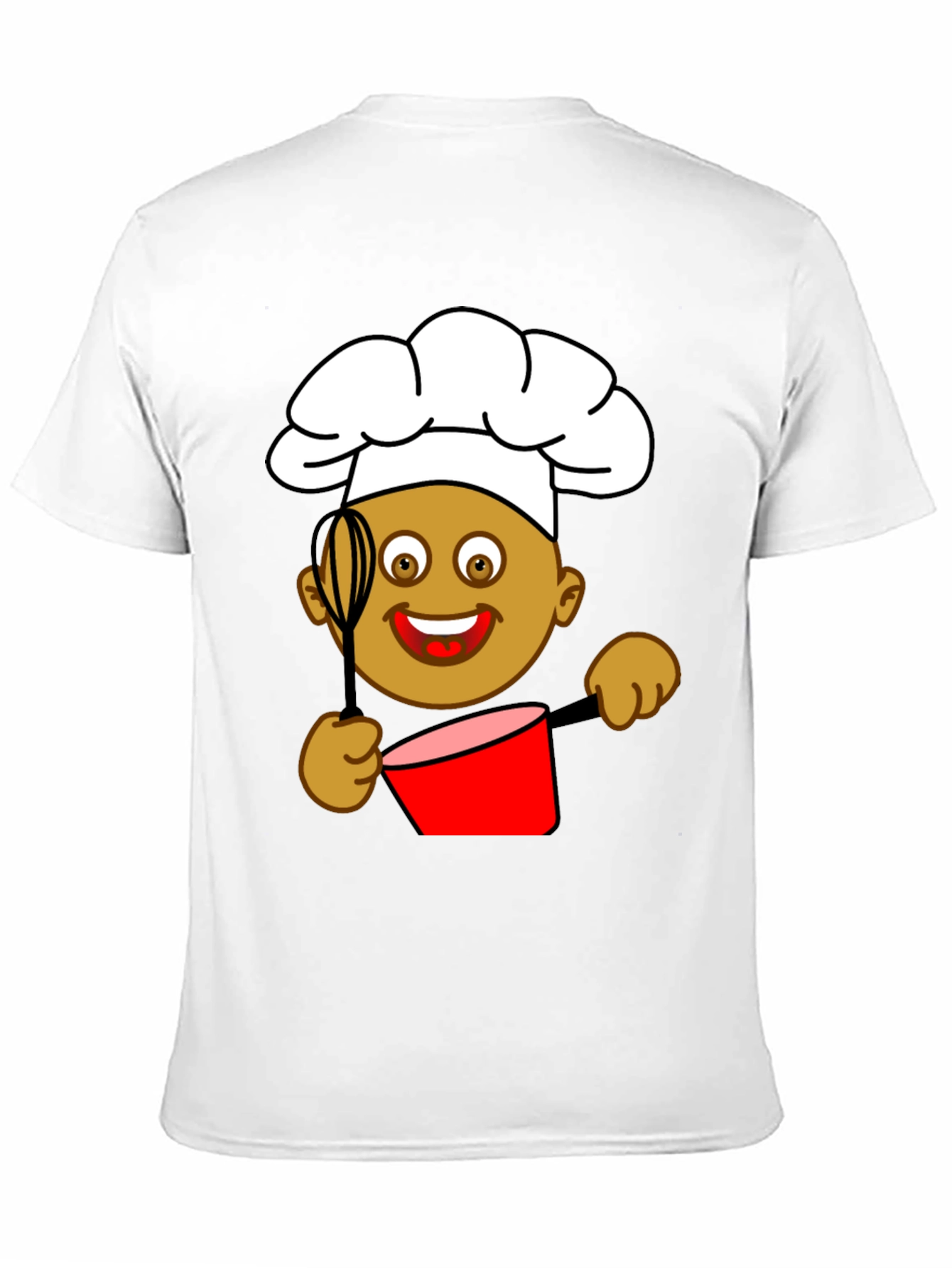 Black Chef Cartoon Graphic Tee view 11