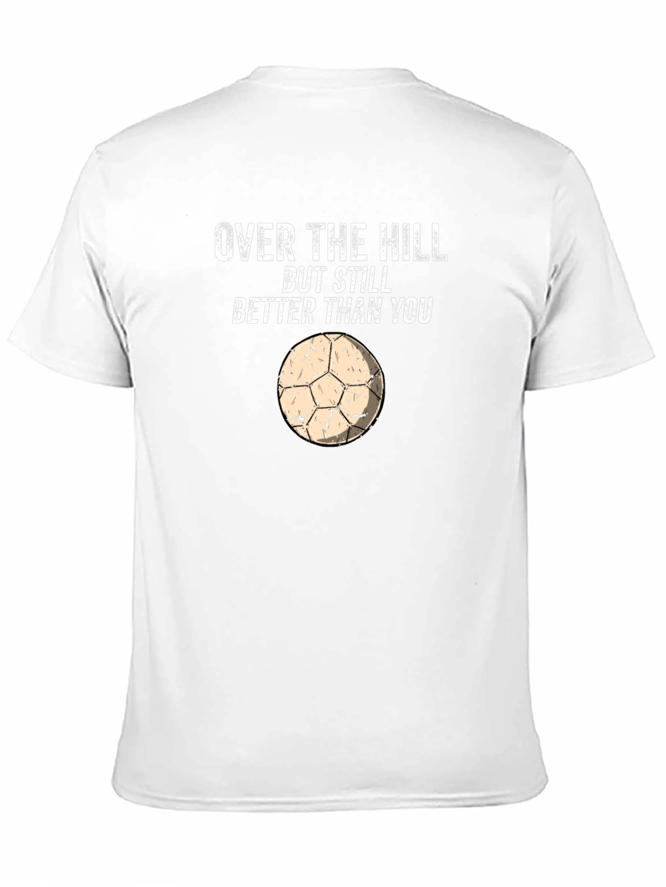 Black Over The Hill Humor Graphic T-Shirt view 11