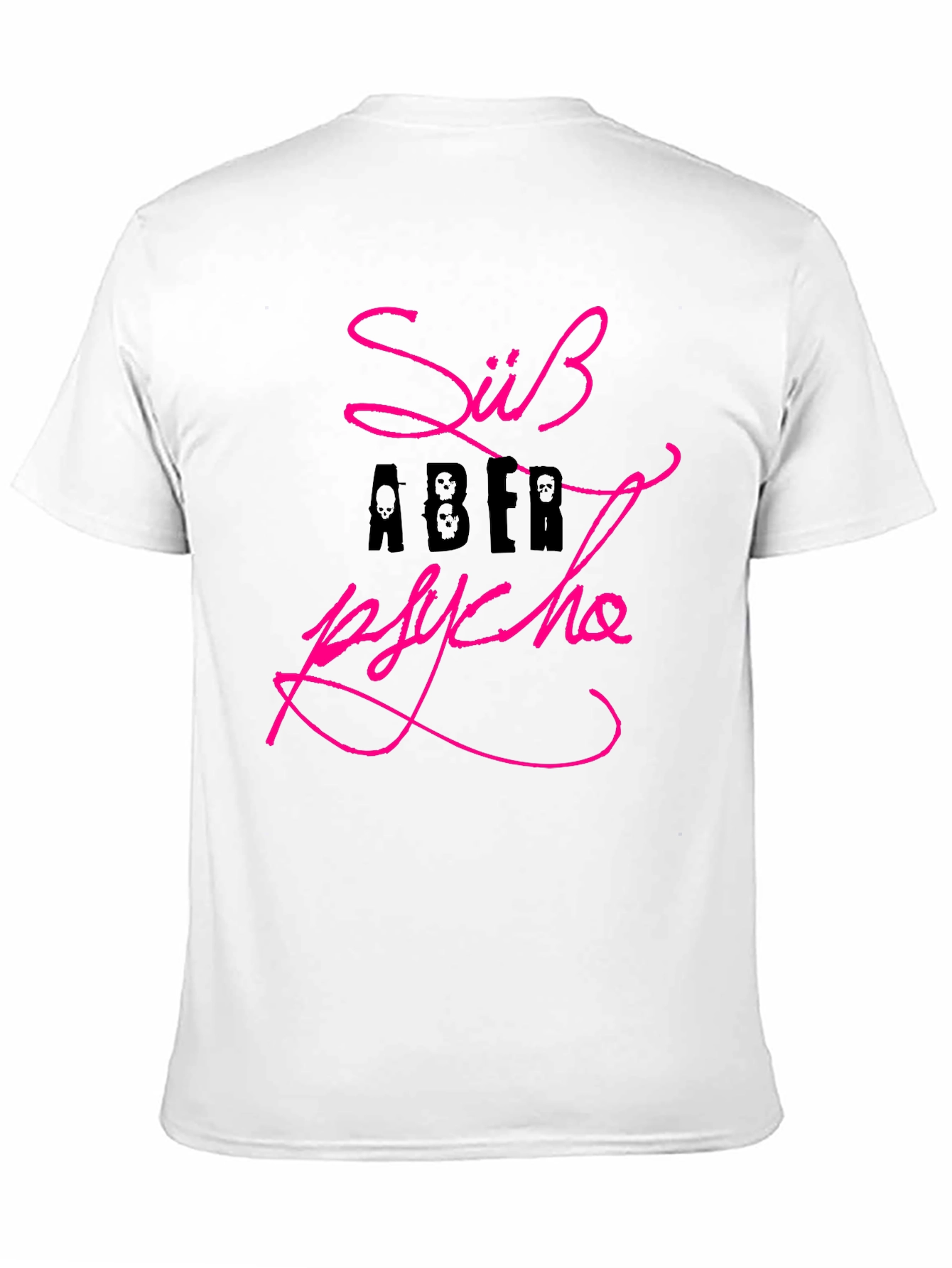 Black Süß Aber Psycho Graphic Tee view 11