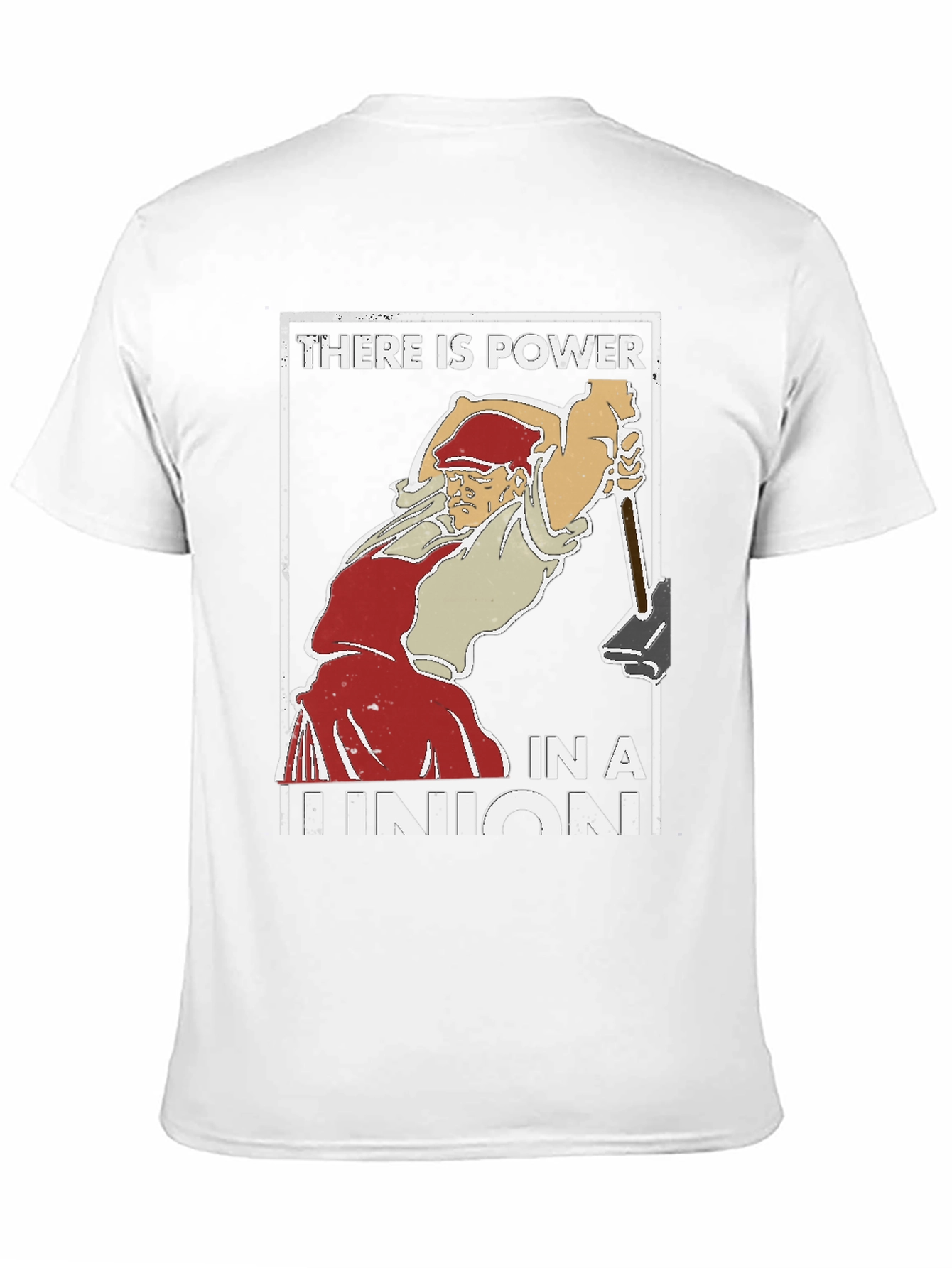 Black Union Power T-Shirt - Worker's Rights Tee view 11