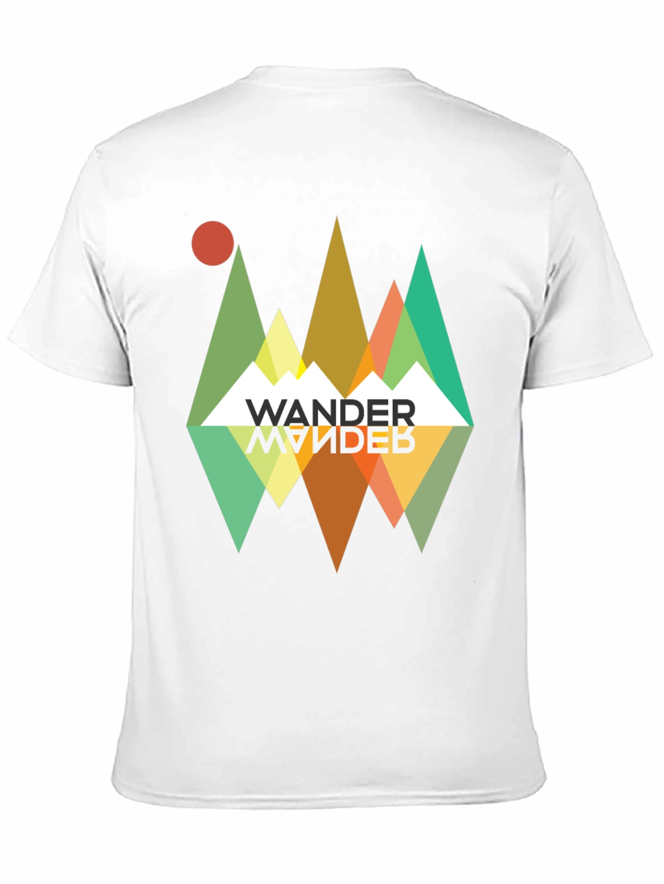 Black Wander Graphic Tee - Retro Mountain Adventure view 11