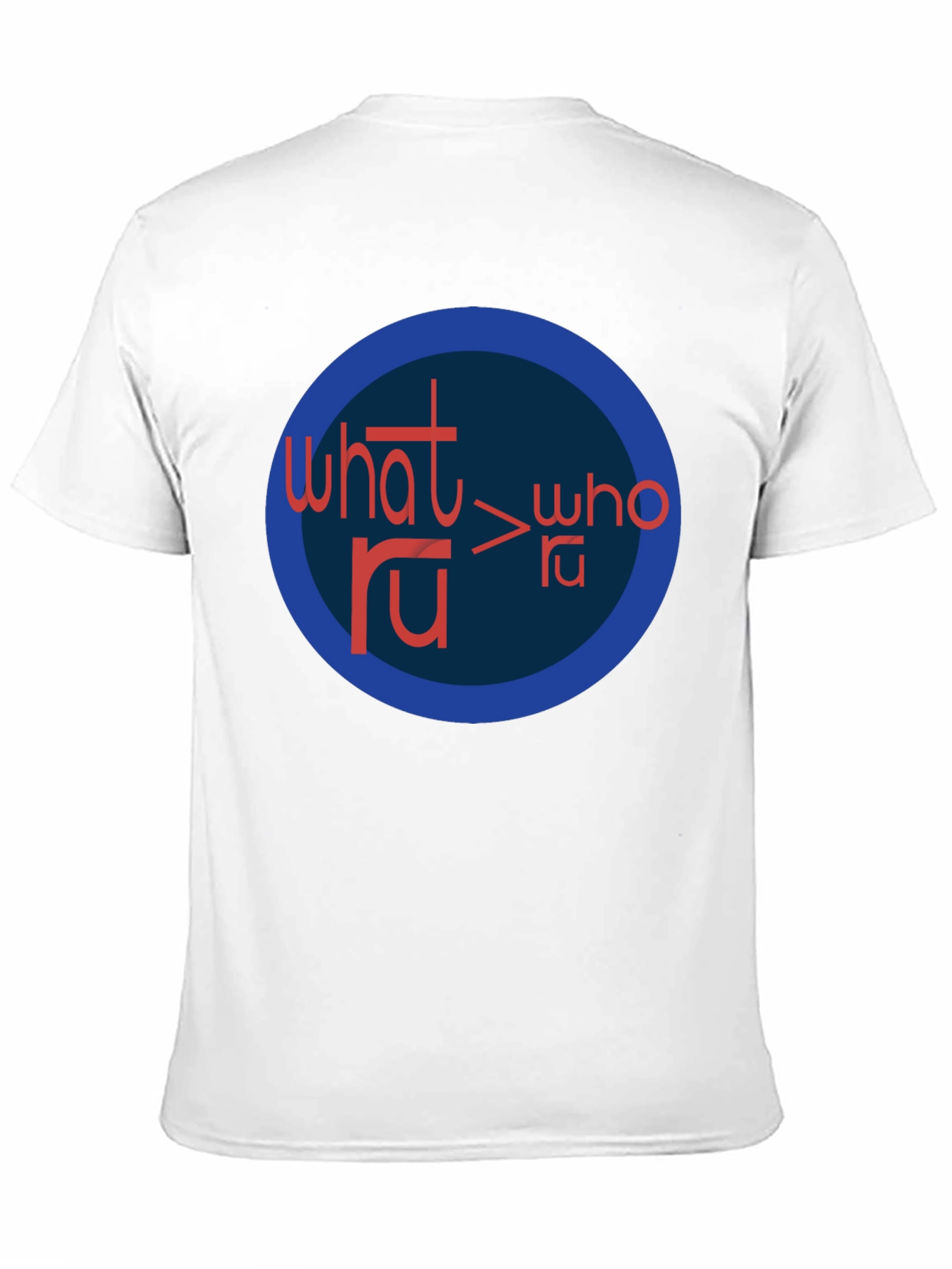 Black What RU > Who RU Graphic Tee - Black view 11