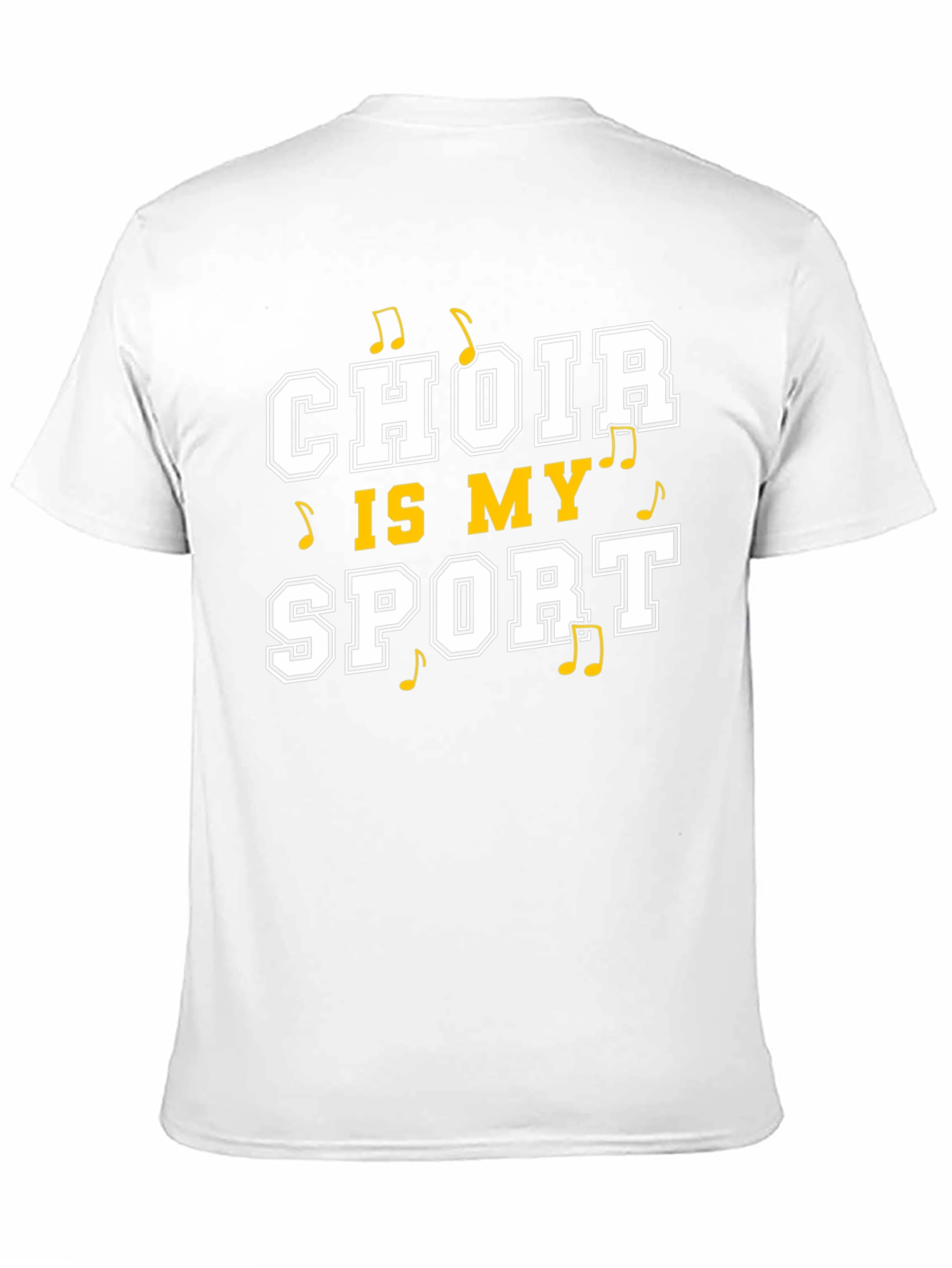 Black Choir is My Sport Black T-Shirt view 11