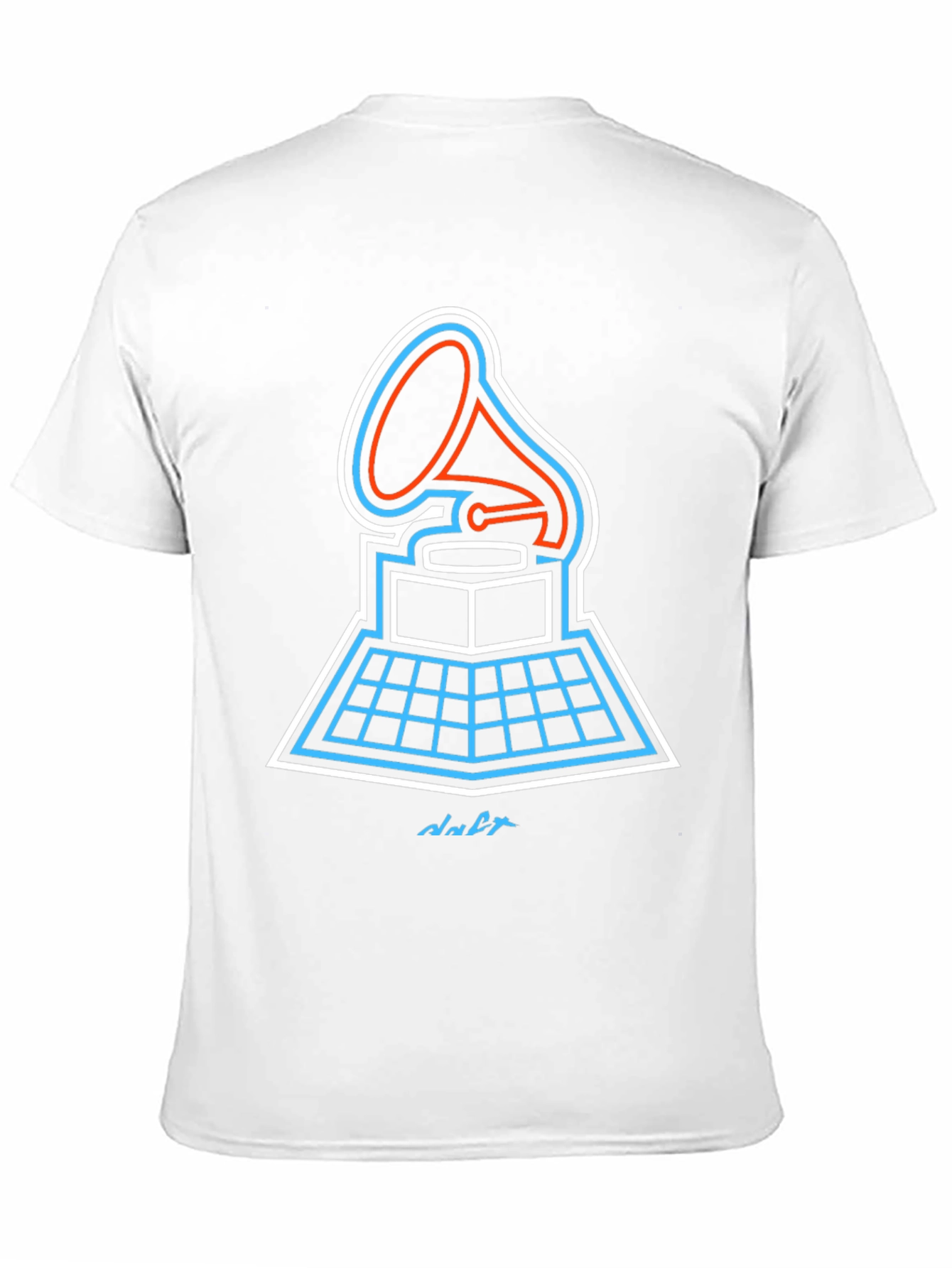 Black Retro Gramophone T-Shirt - Cool Music Lover Tee view 11