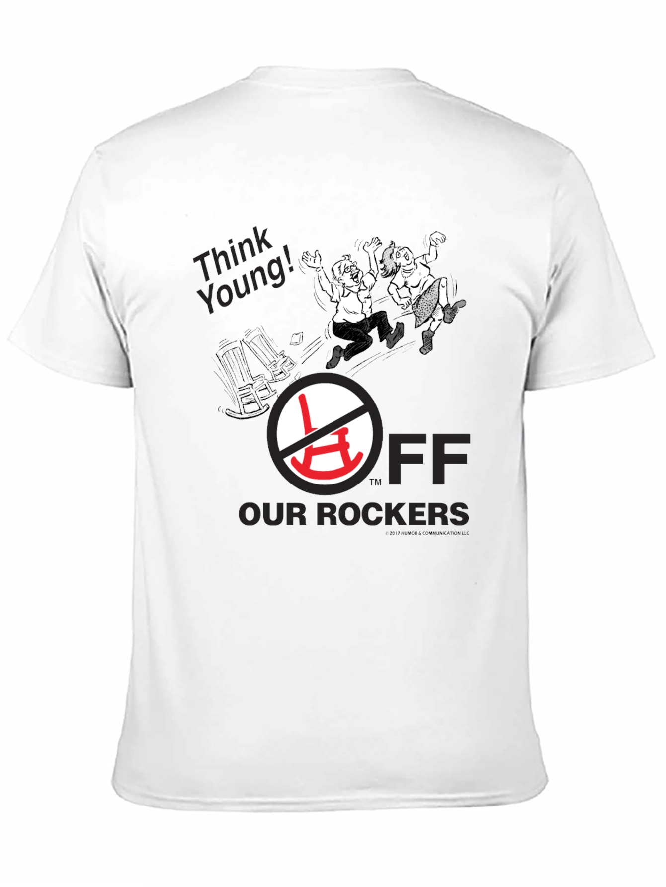 Black Rebel Spirit Tee: "Off Our Rockers" Black T-Shirt view 11