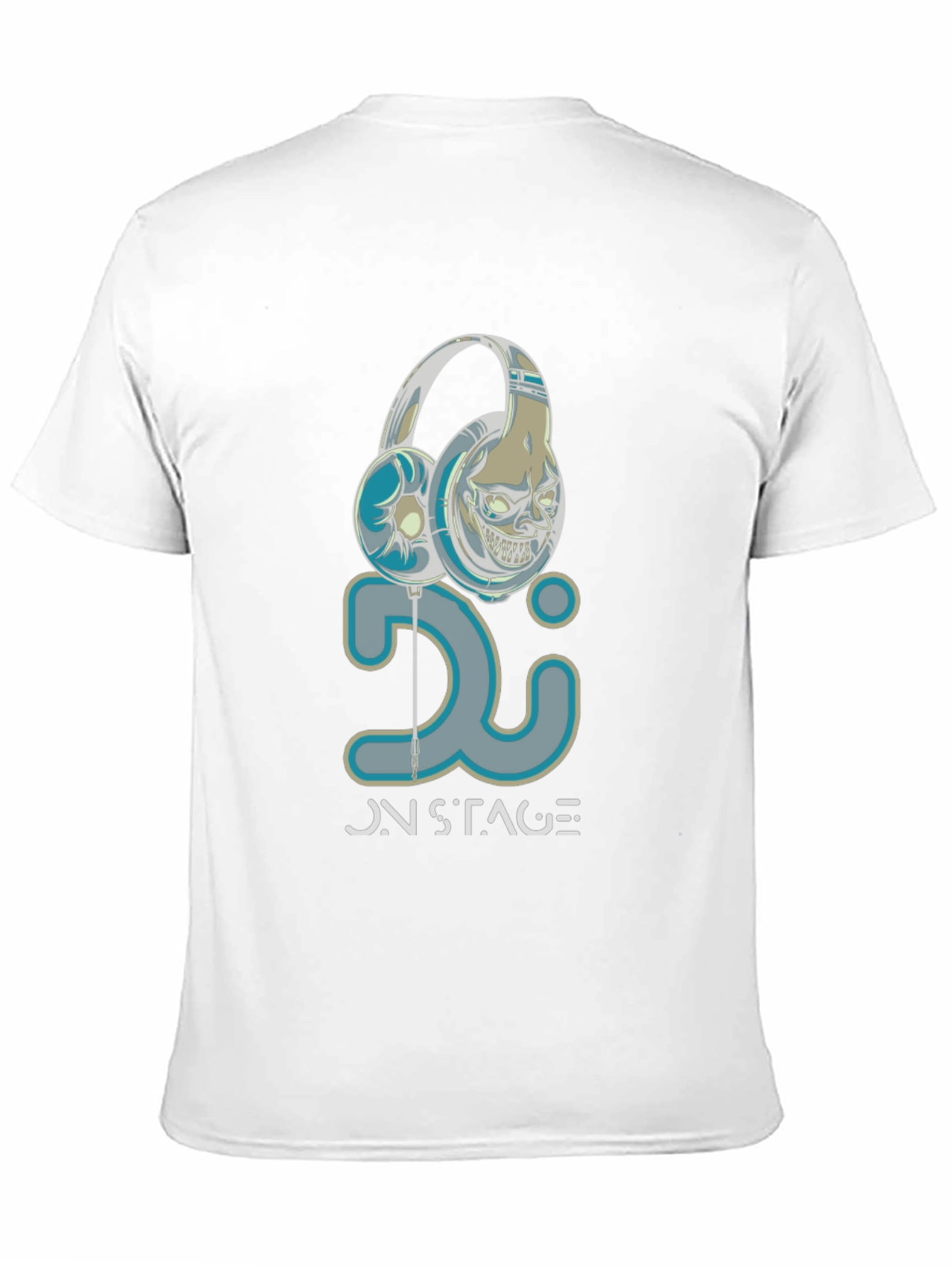 Black DJ Onstage Graphic Tee - Black Cotton Blend view 11