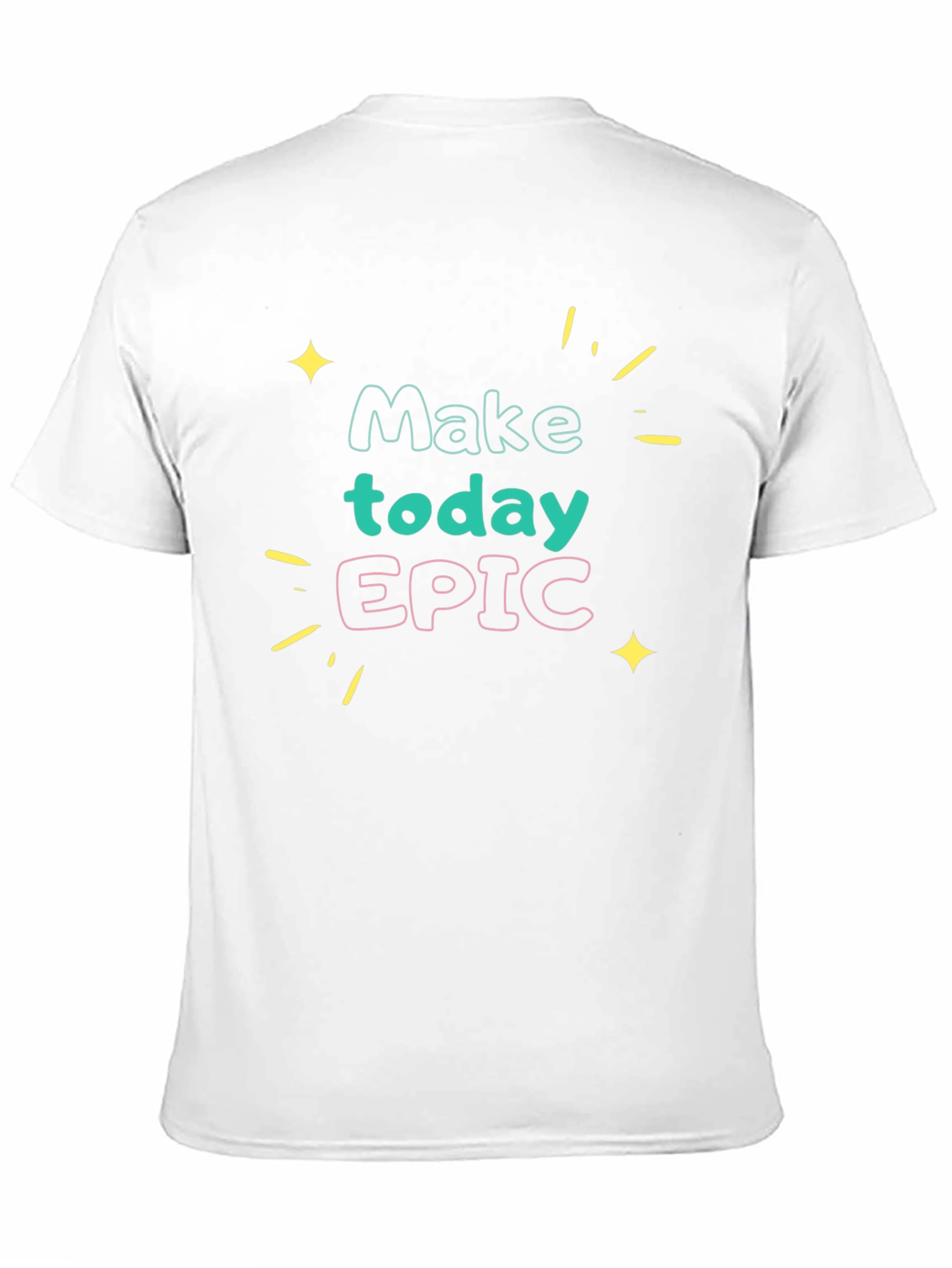 Black Make Today Epic Black Graphic Tee view 11