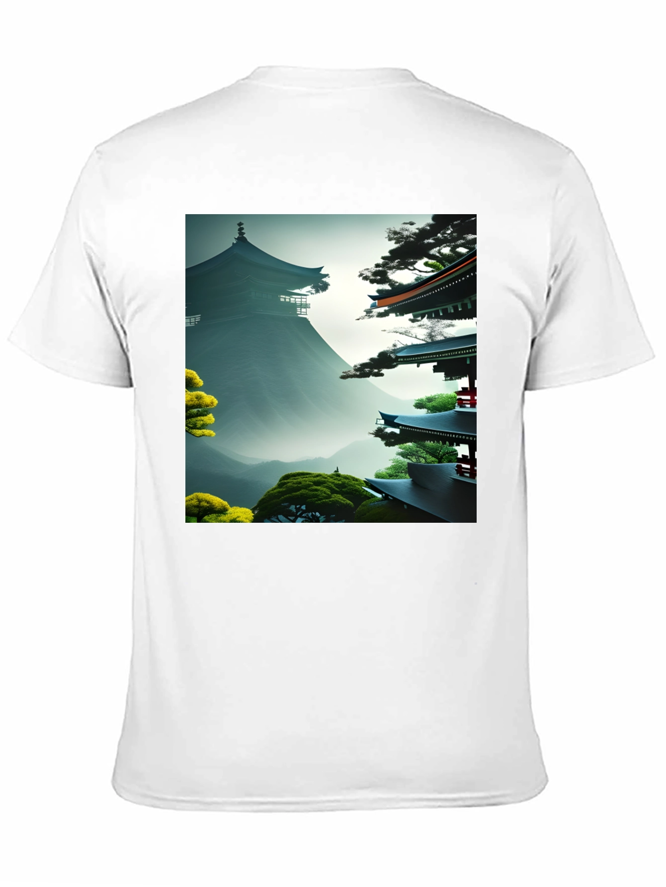 Black Zen Garden Graphic Tee - Unisex Soft Cotton view 11