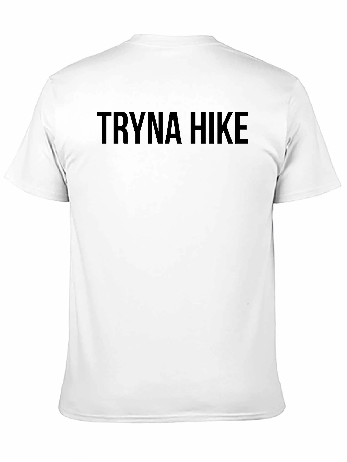 Black Tryna Hike Graphic Tee - Black view 11