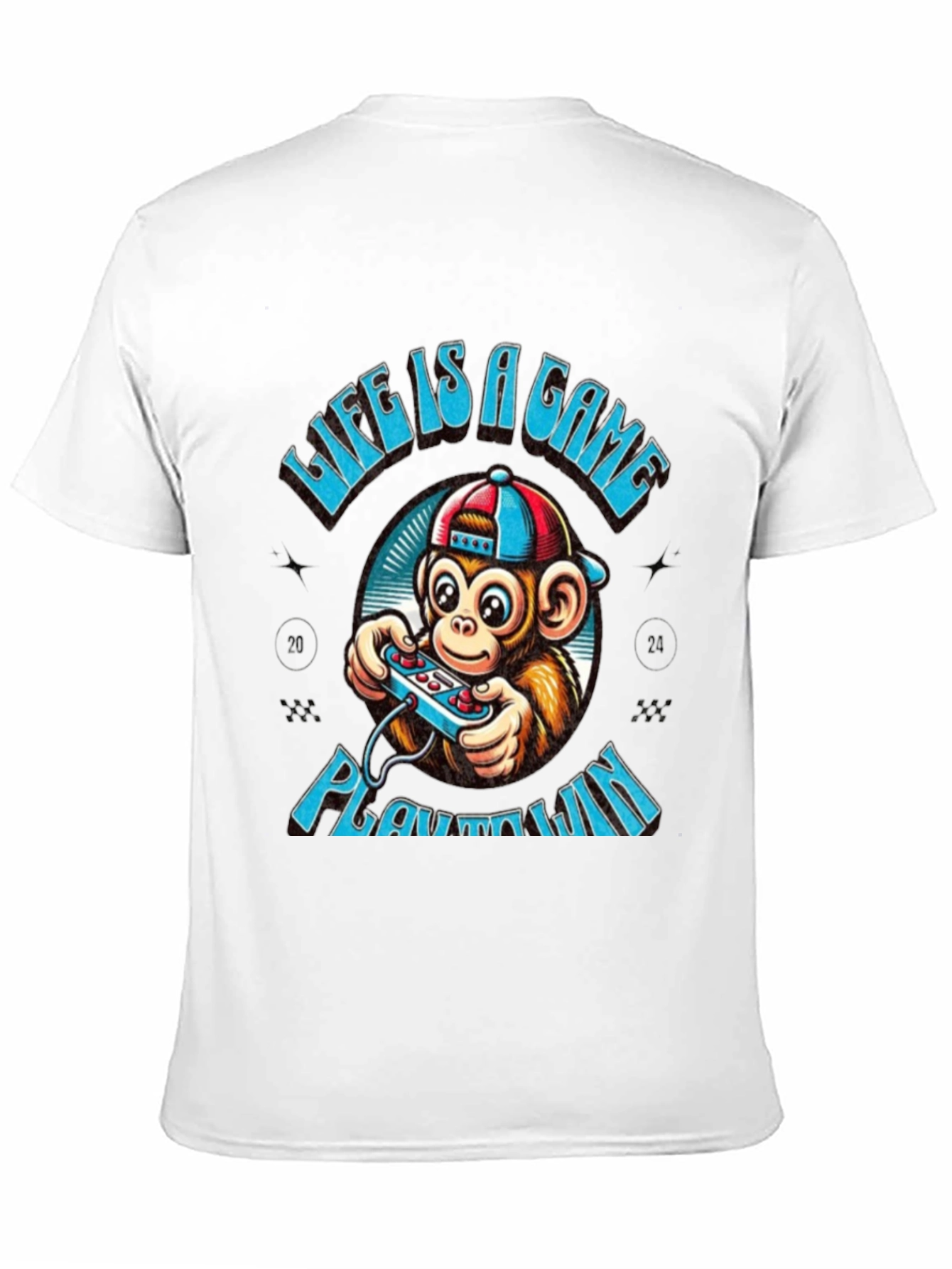 Black Life is a Game T-Shirt - Play to Win view 11