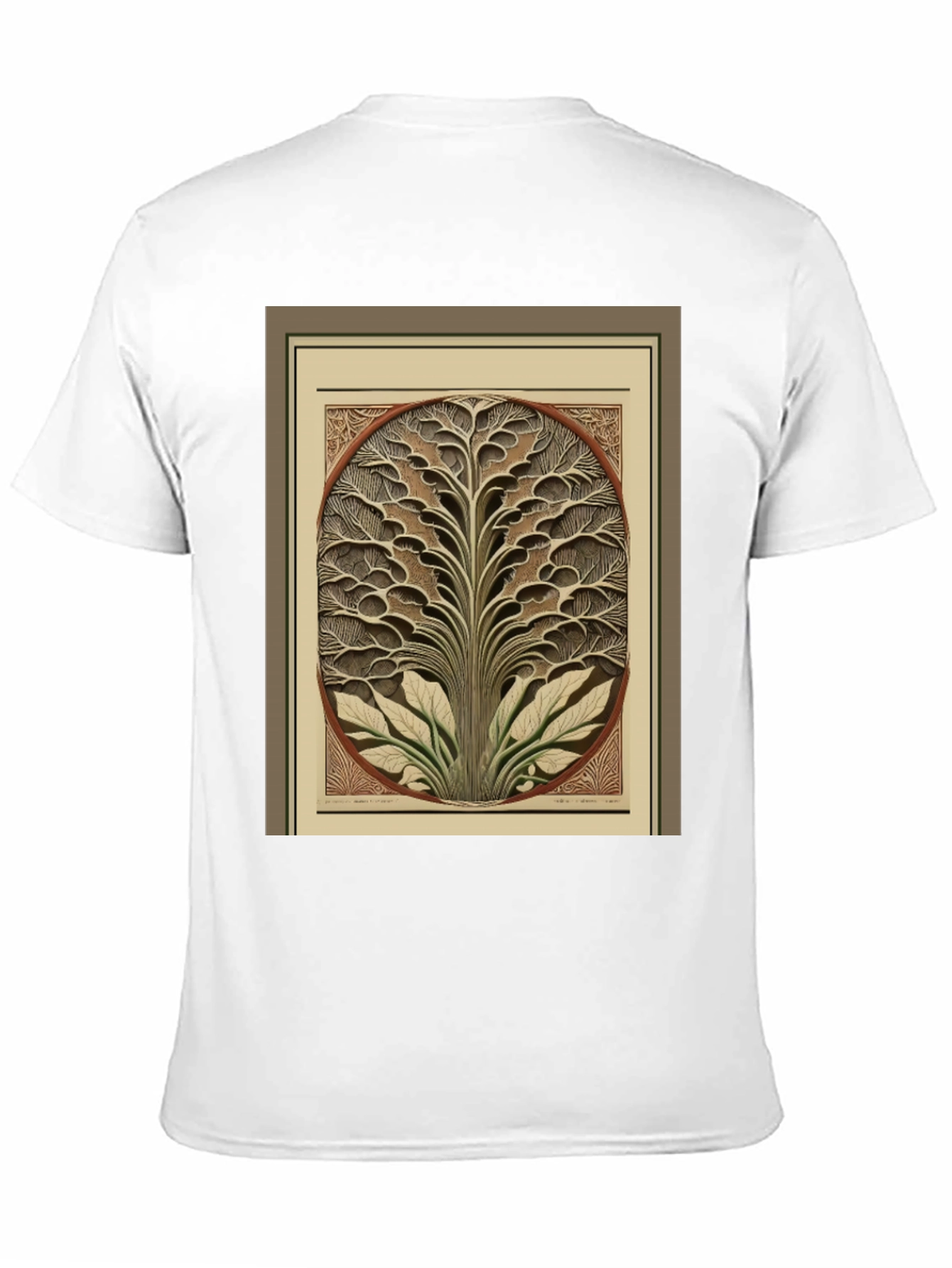Black Arboreal Art Tee: Unique Tree Graphic T-Shirt view 11