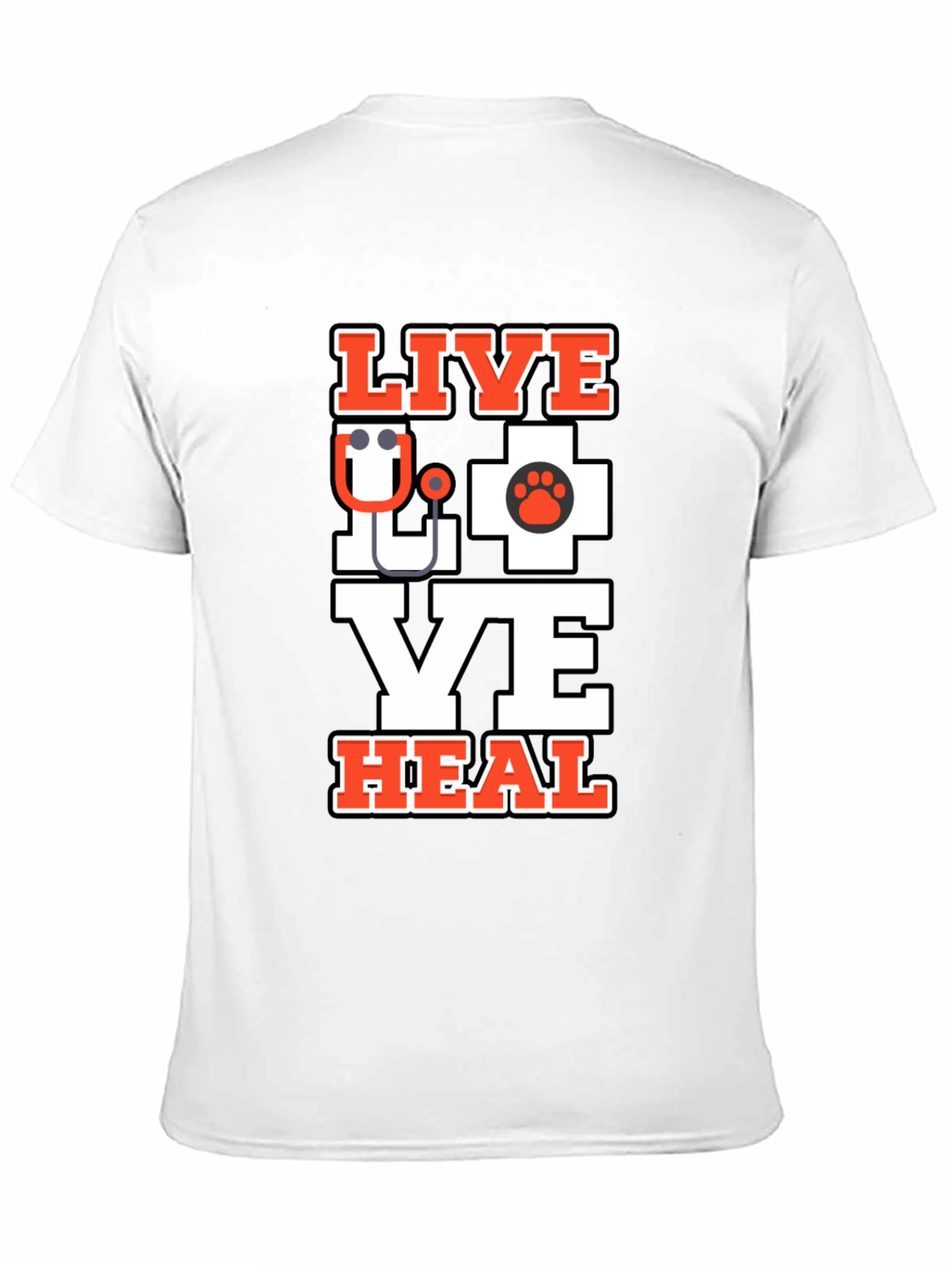 Live Love Heal Vet T-Shirt - 11