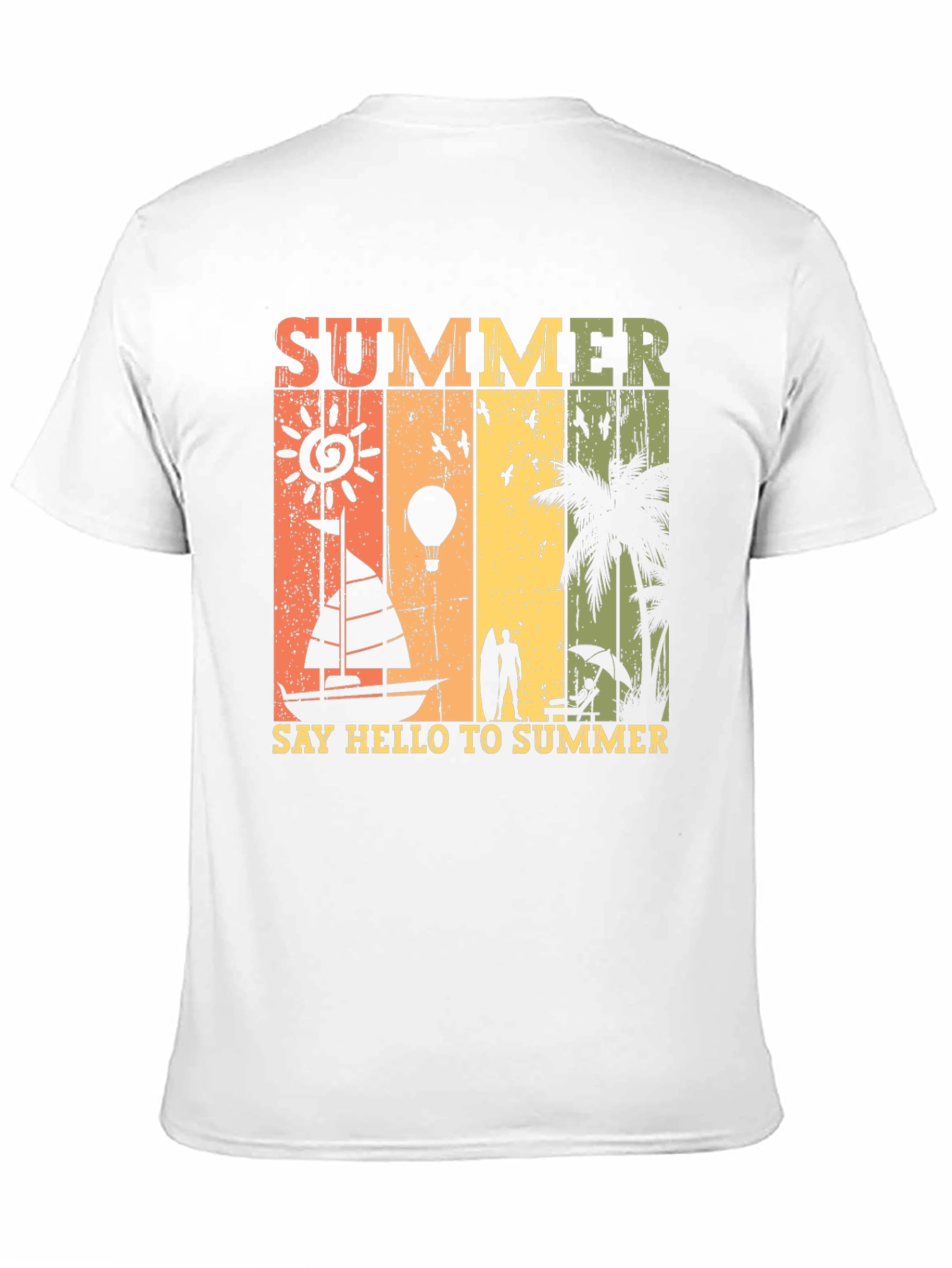 Black Summer Vacation T-Shirt: Beach Vibes Tee view 11