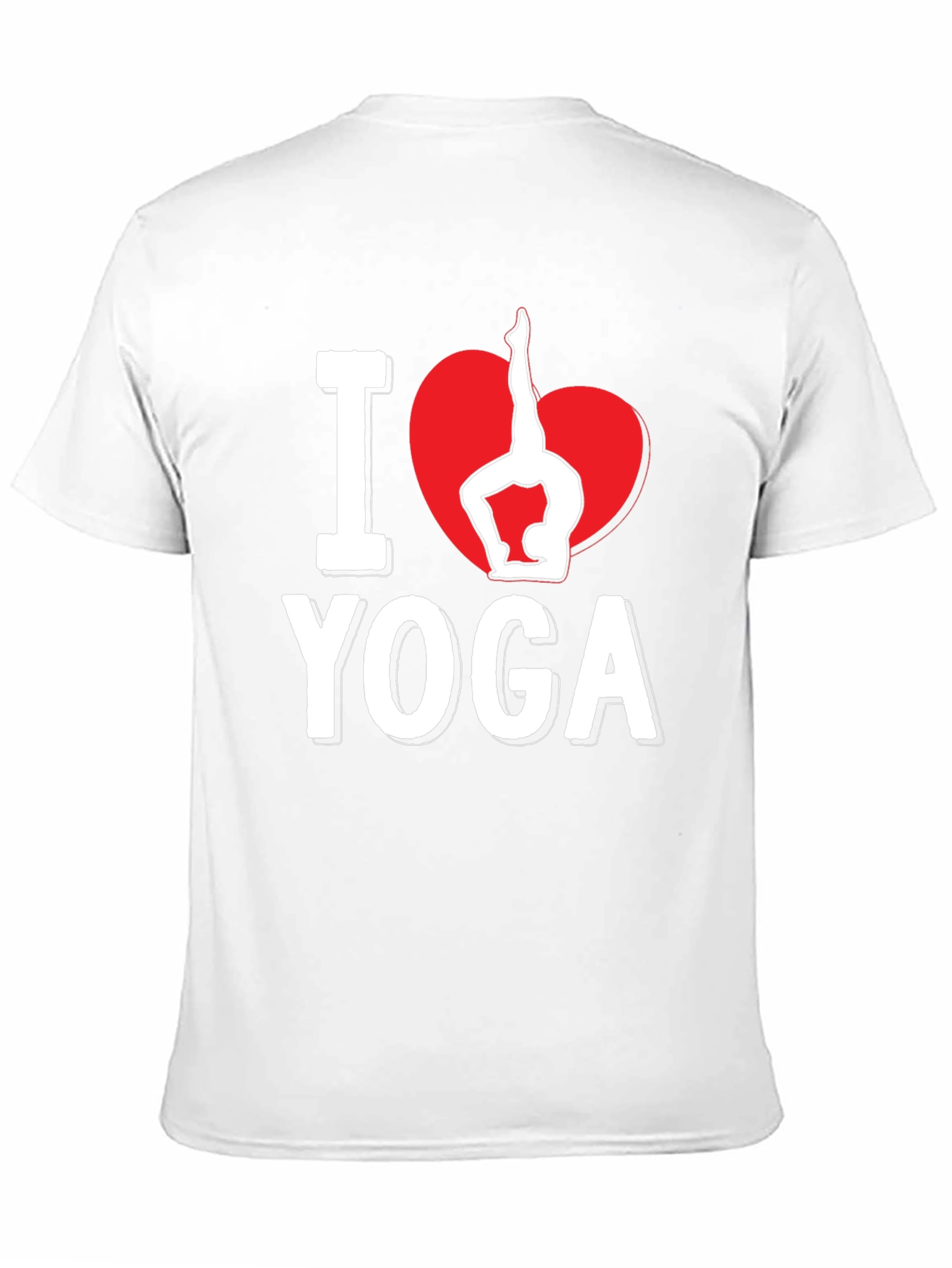 Black I Heart Yoga Black Graphic Tee view 11