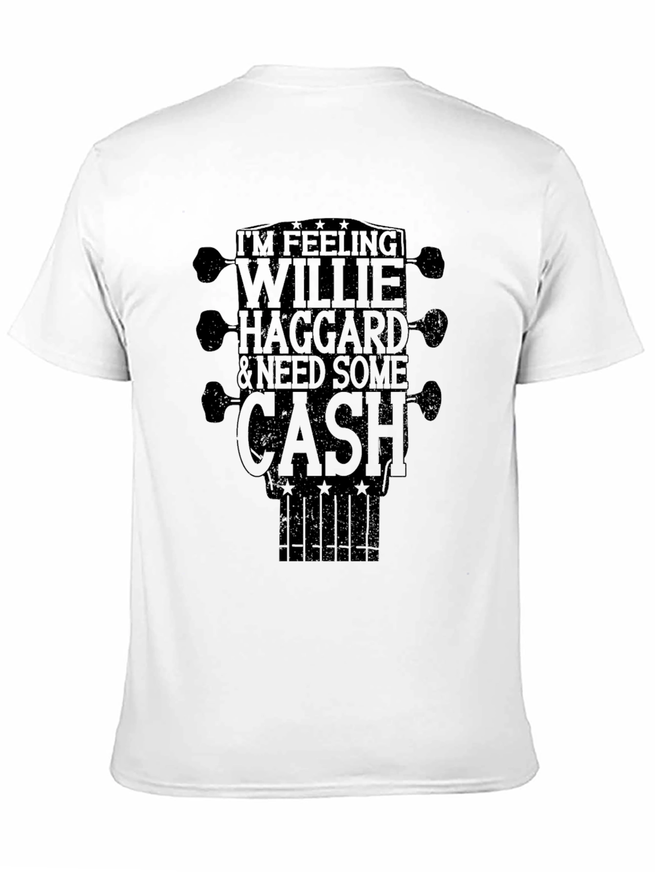 Black Willie Haggard & Need Some Cash T-Shirt view 11