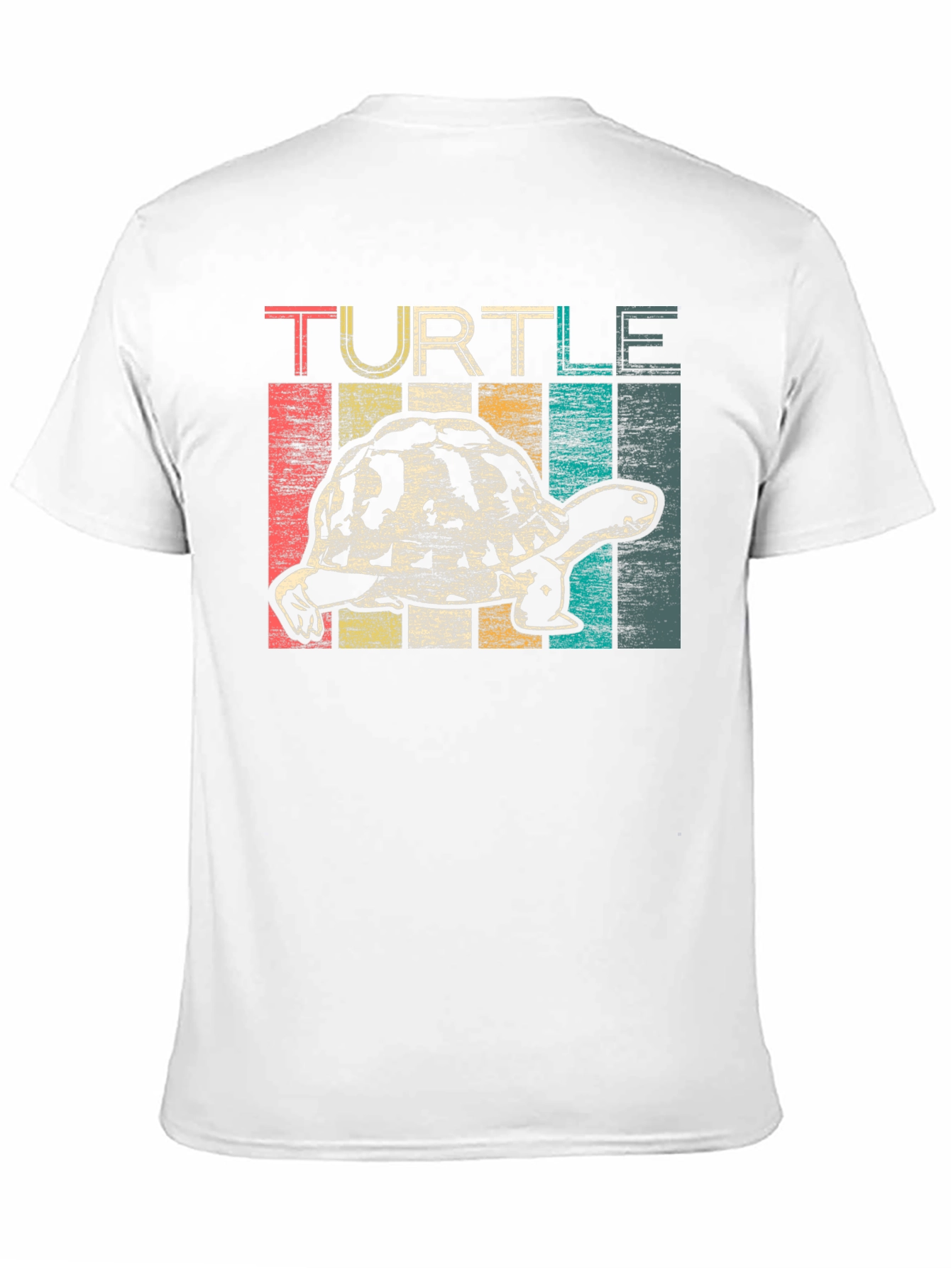 Black Retro Turtle Graphic T-Shirt - Vintage Style view 11